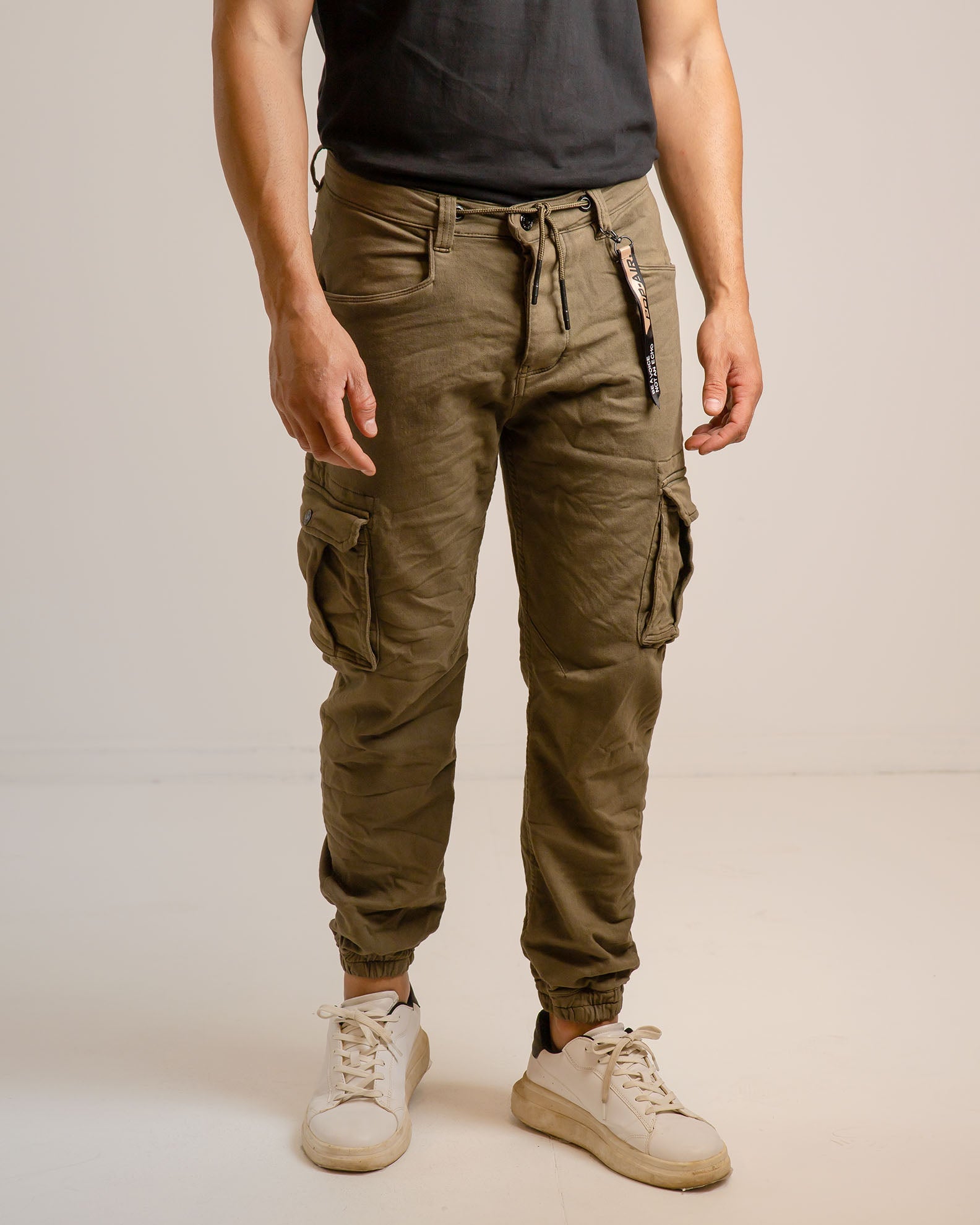 Men's Cargo Pants 'Troel'-KHAKI