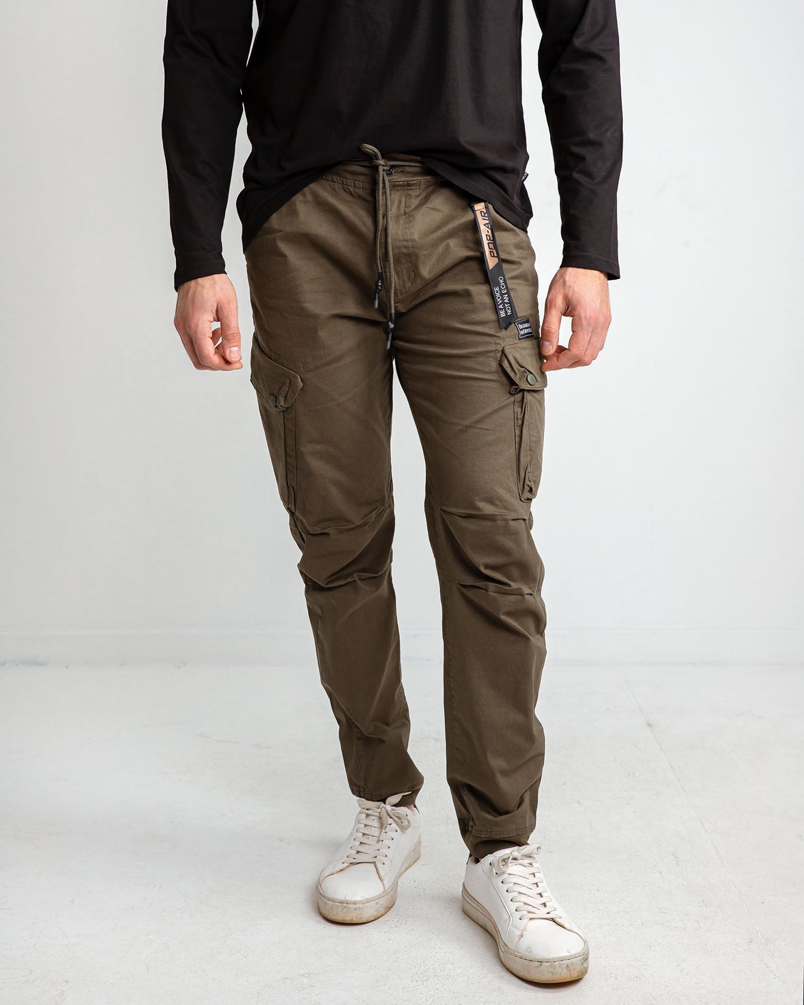 Men's Cargo Pants 'Joel'-KHAKI