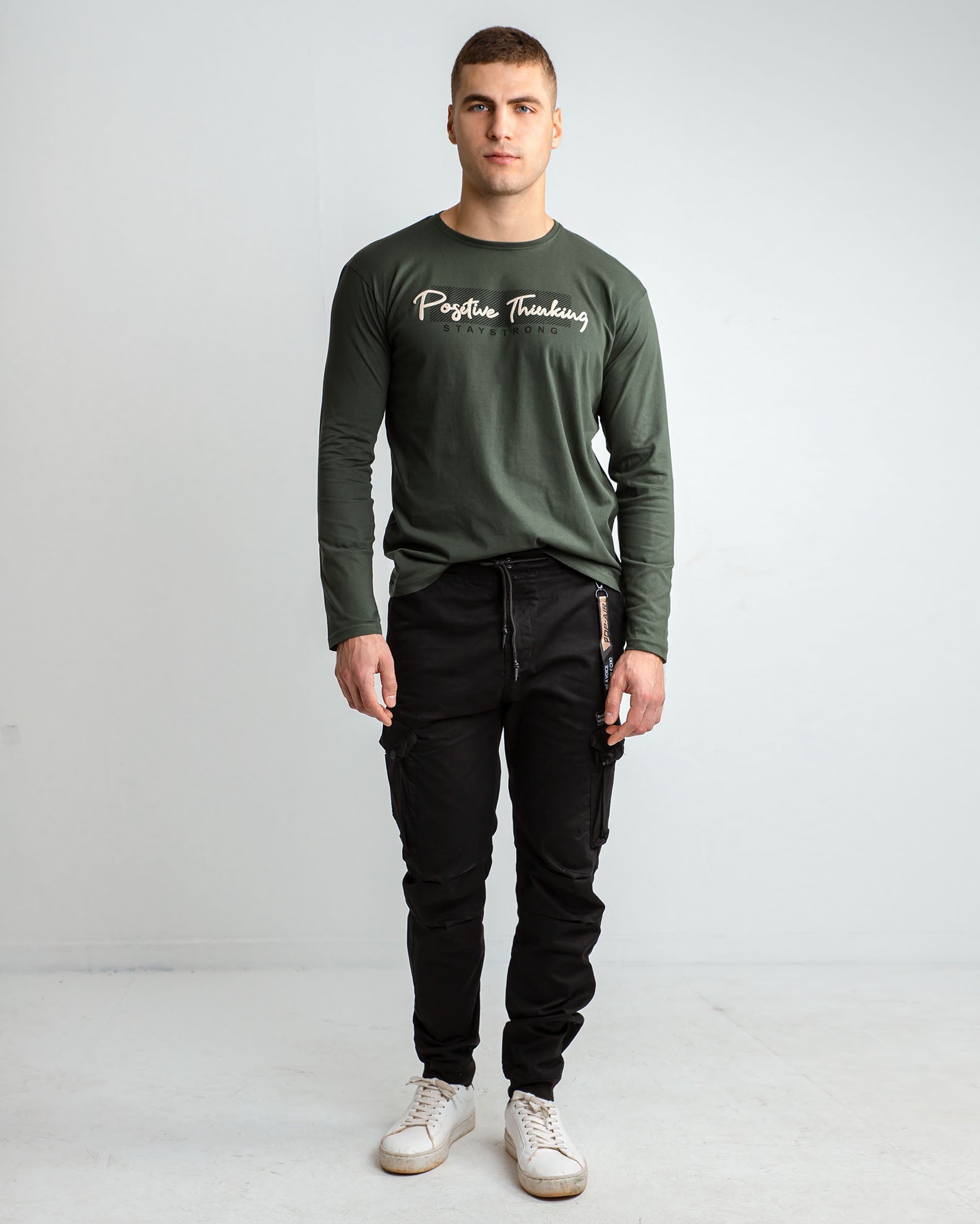 Men's Cargo Pants 'Joel'-BLACK