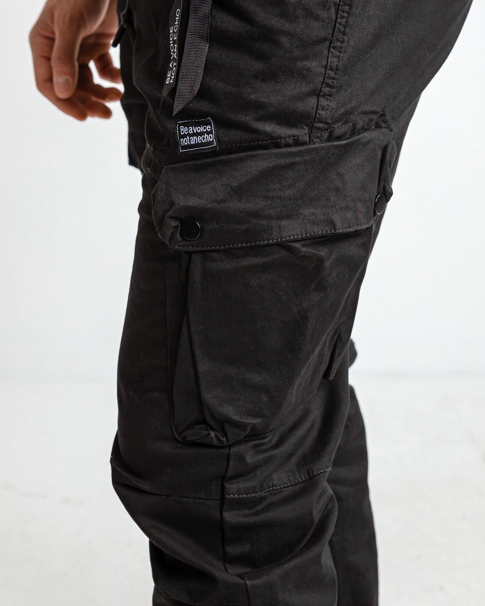 Men's Cargo Pants 'Joel'-BLACK