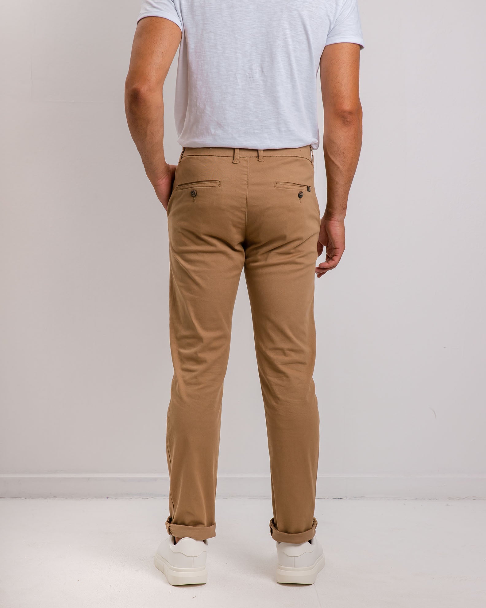 Men's Chino Pants 'Efren'-CAMEL