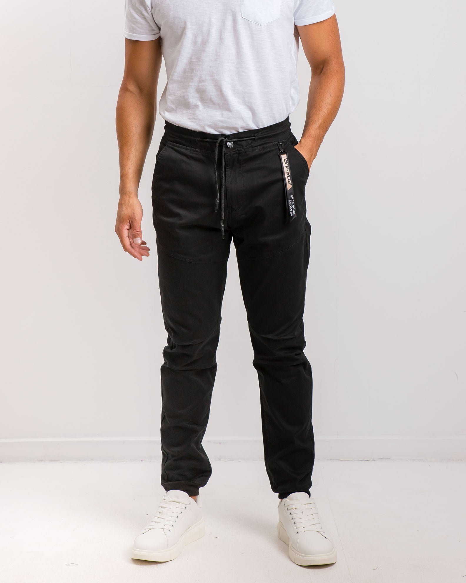 Men's Cargo Pants 'Russ'-BLACK