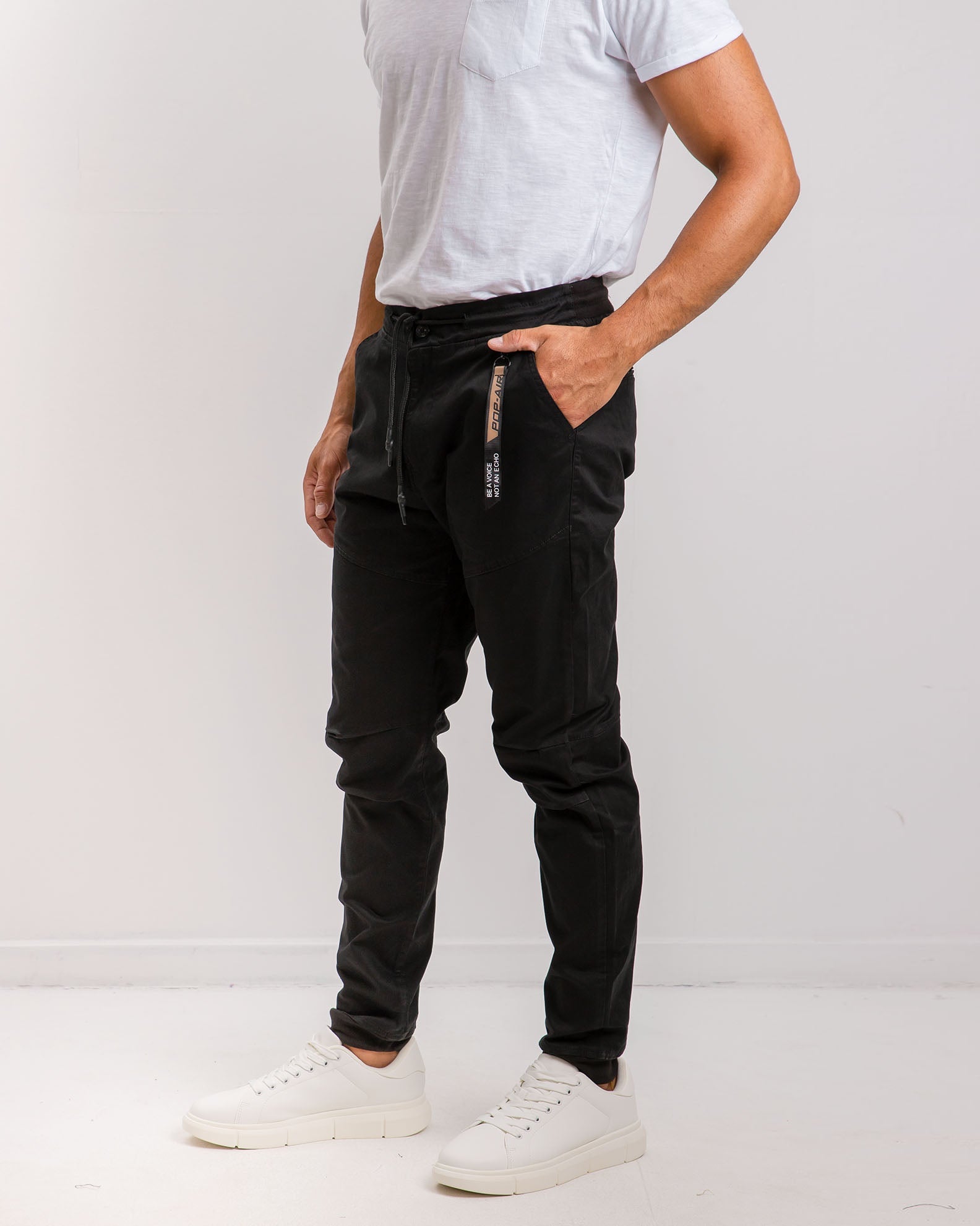 Men's Cargo Pants 'Russ'-BLACK