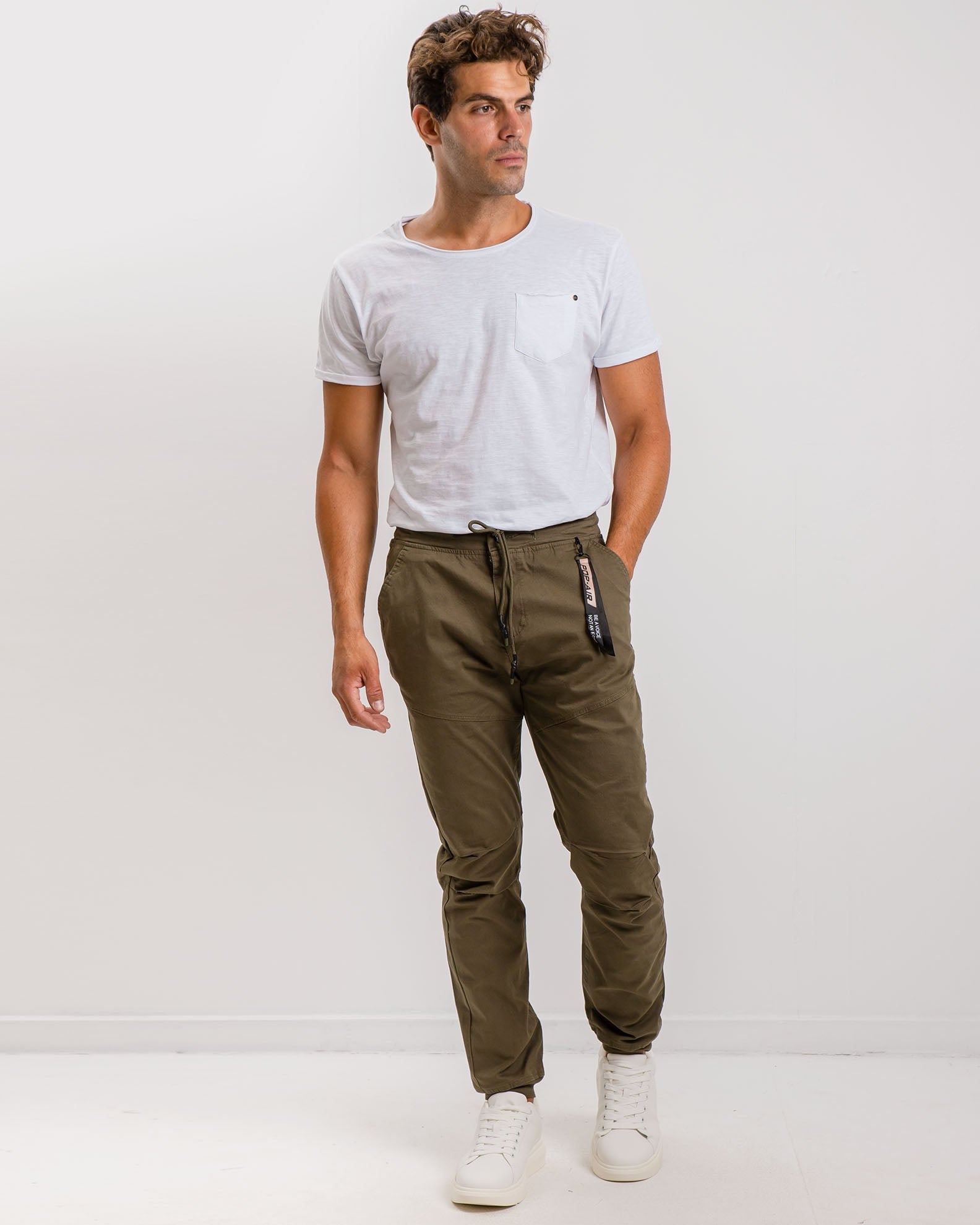 Men's Cargo Pants 'Russ'-KHAKI