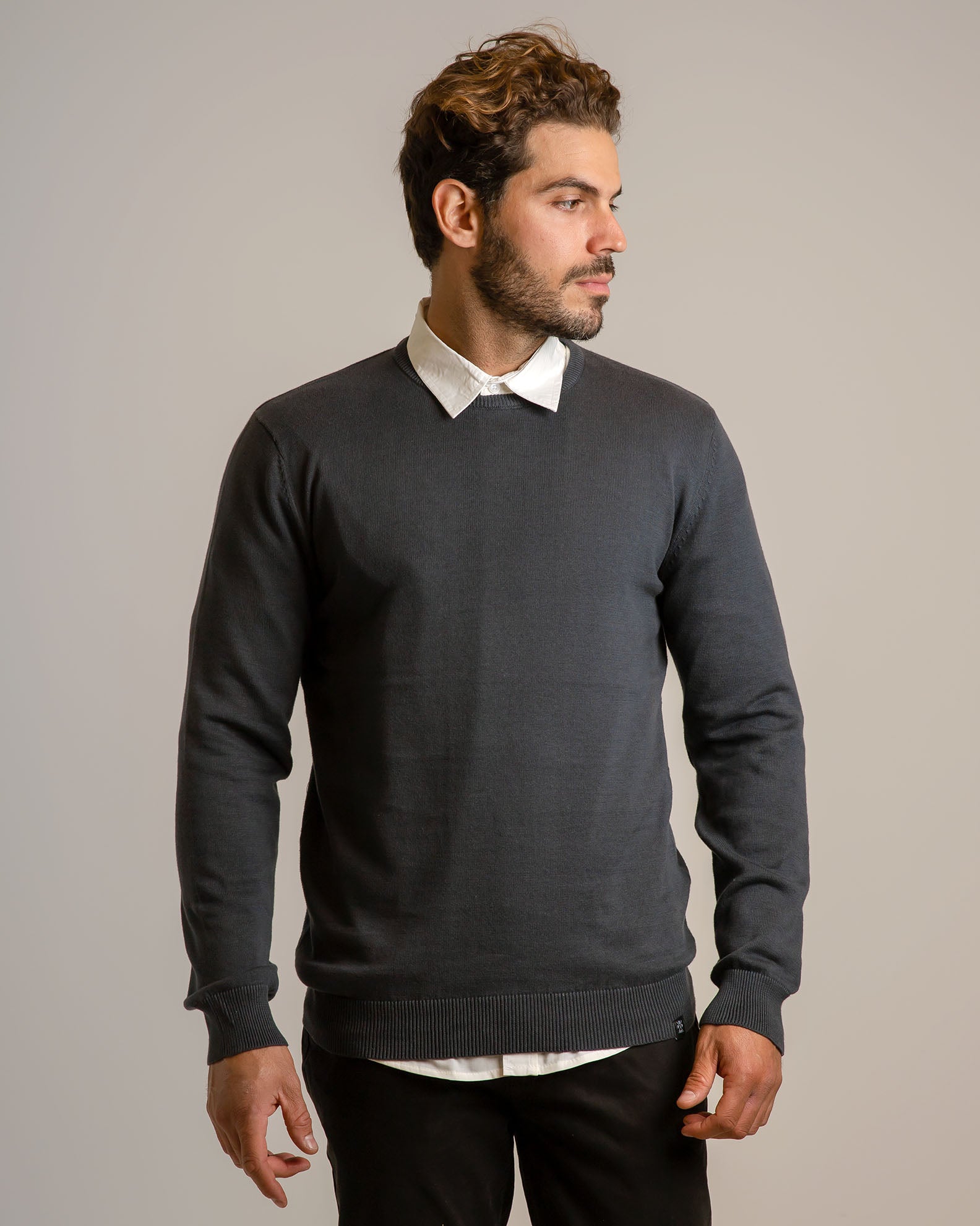 Men's Lightweight Knitted Blouse 'Julian'-ANTRA