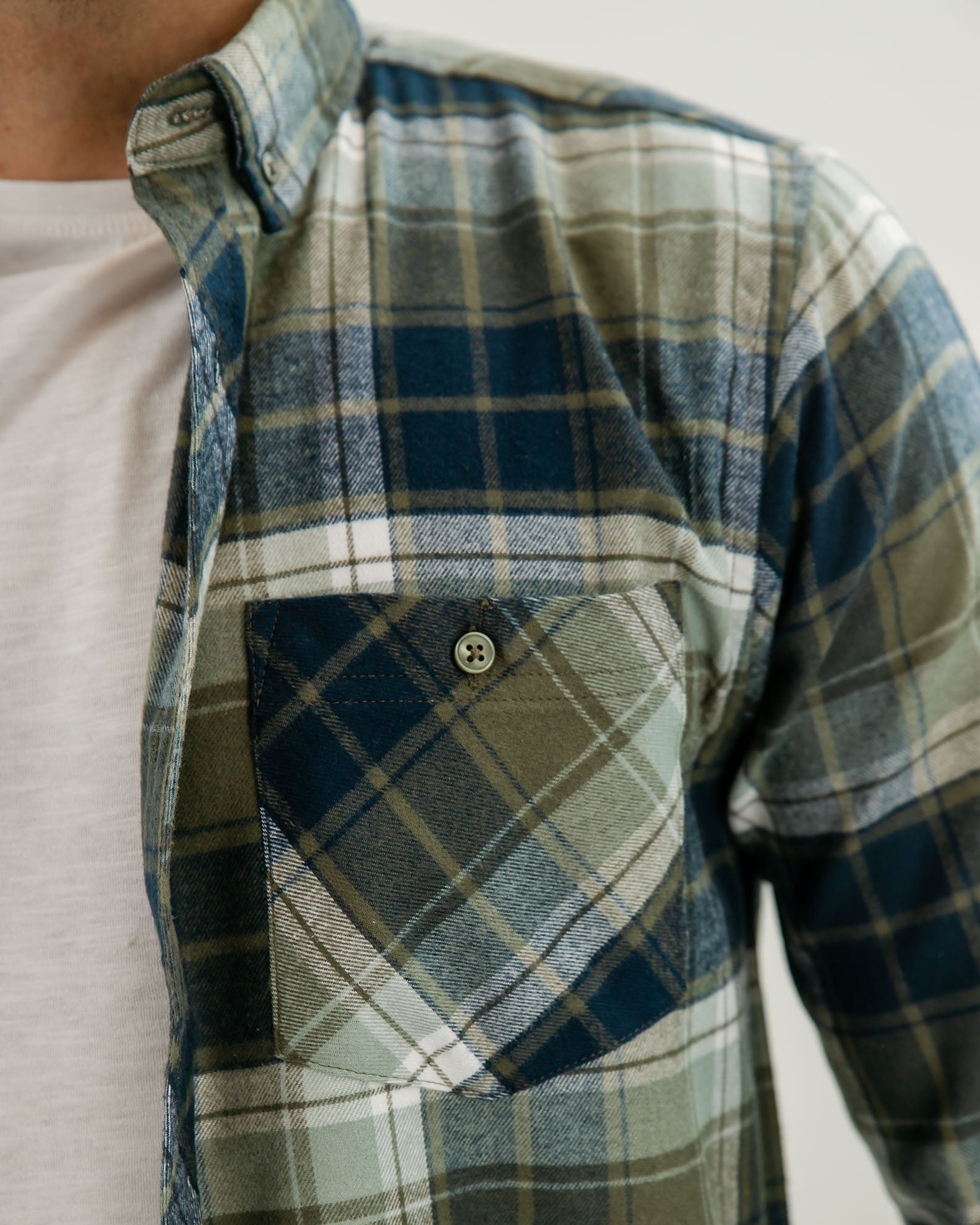 Men's Shirt with Plaid Pattern 'Pablo'-COMB.3