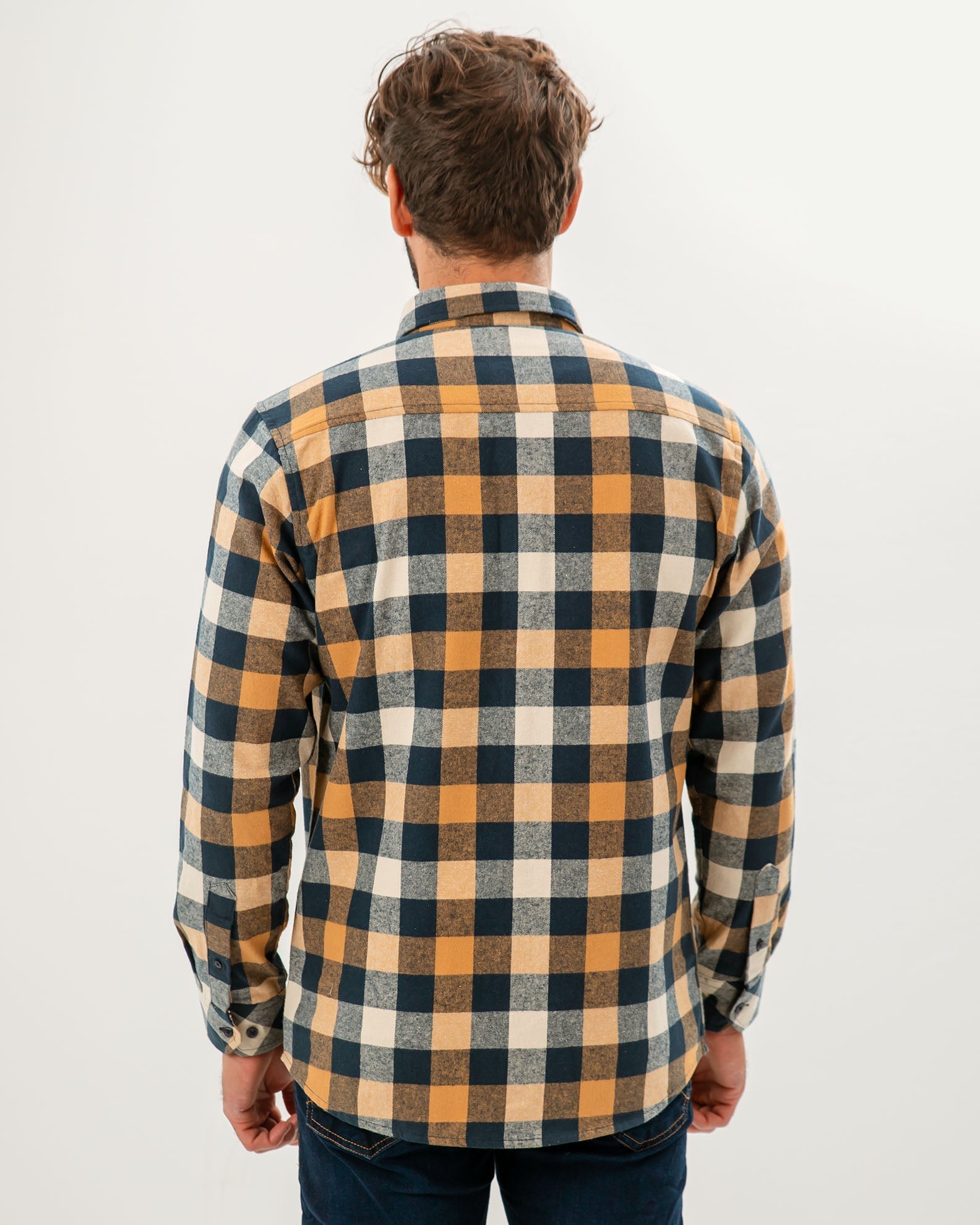 Men's Shirt with Plaid Pattern 'Pablo'-COMB.4