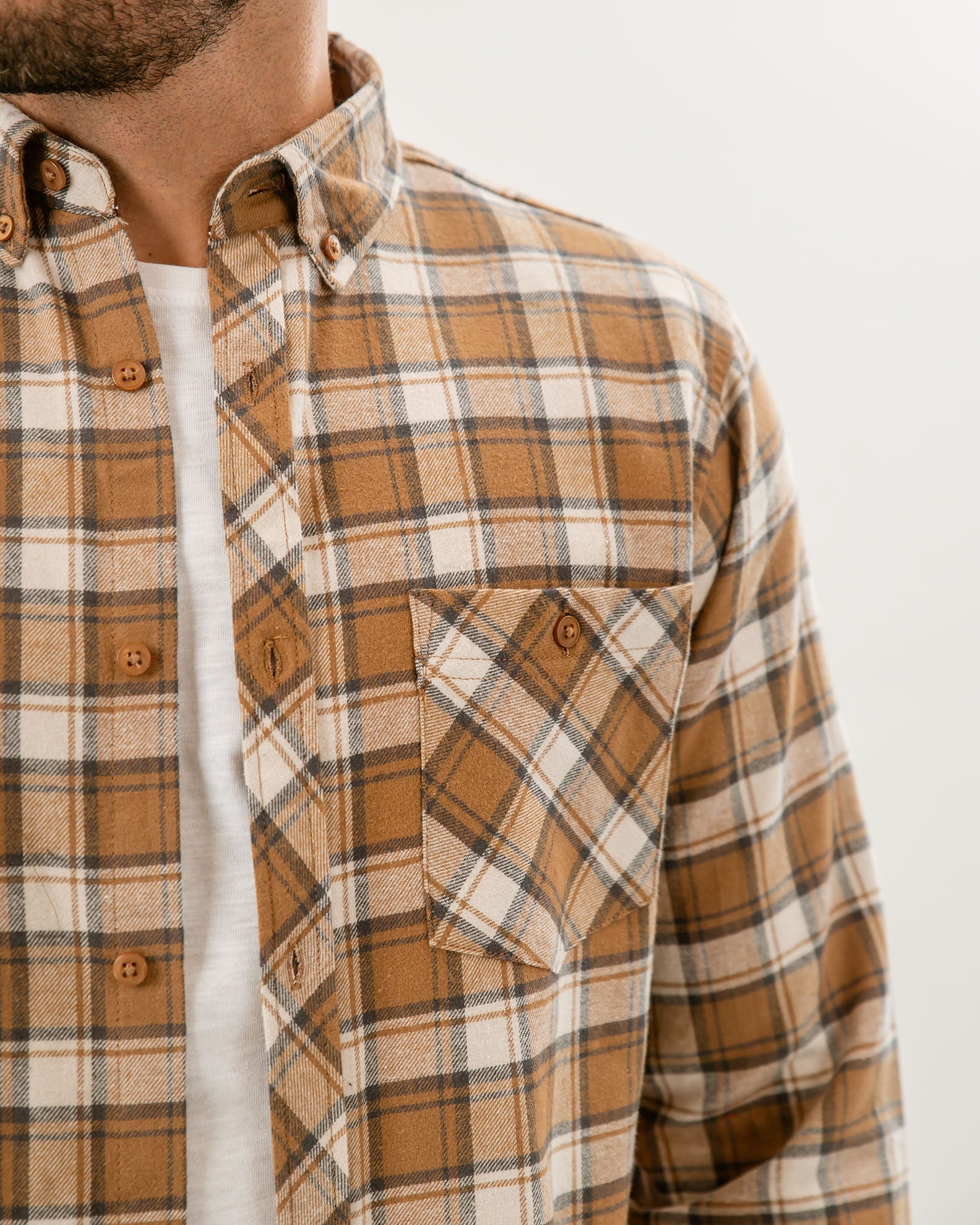 Men's Shirt with Plaid Pattern 'Pablo'-COMB.5