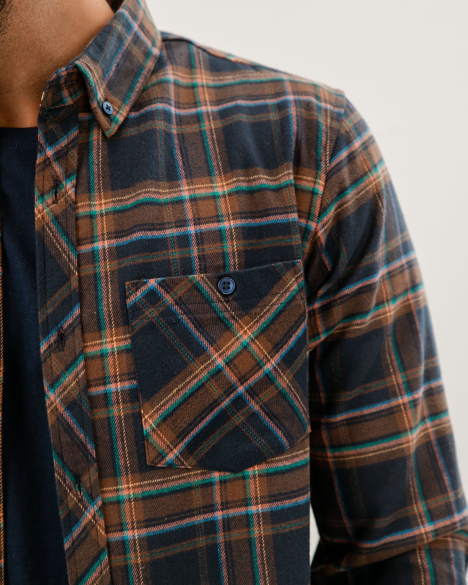 Men's Shirt with Plaid Pattern 'Pablo'-COMB.6