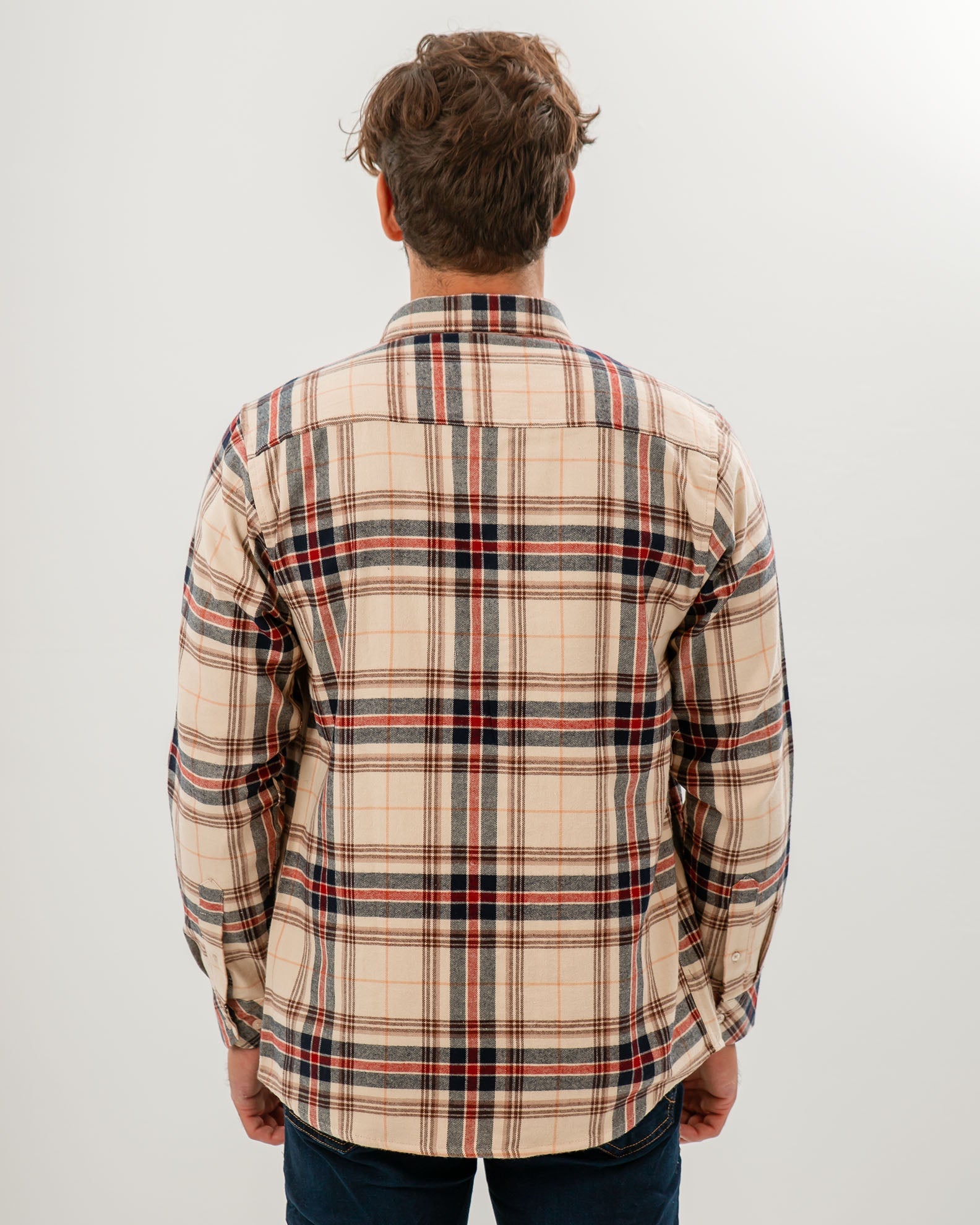 Men's Shirt with Plaid Pattern 'Pablo'-COMB.8