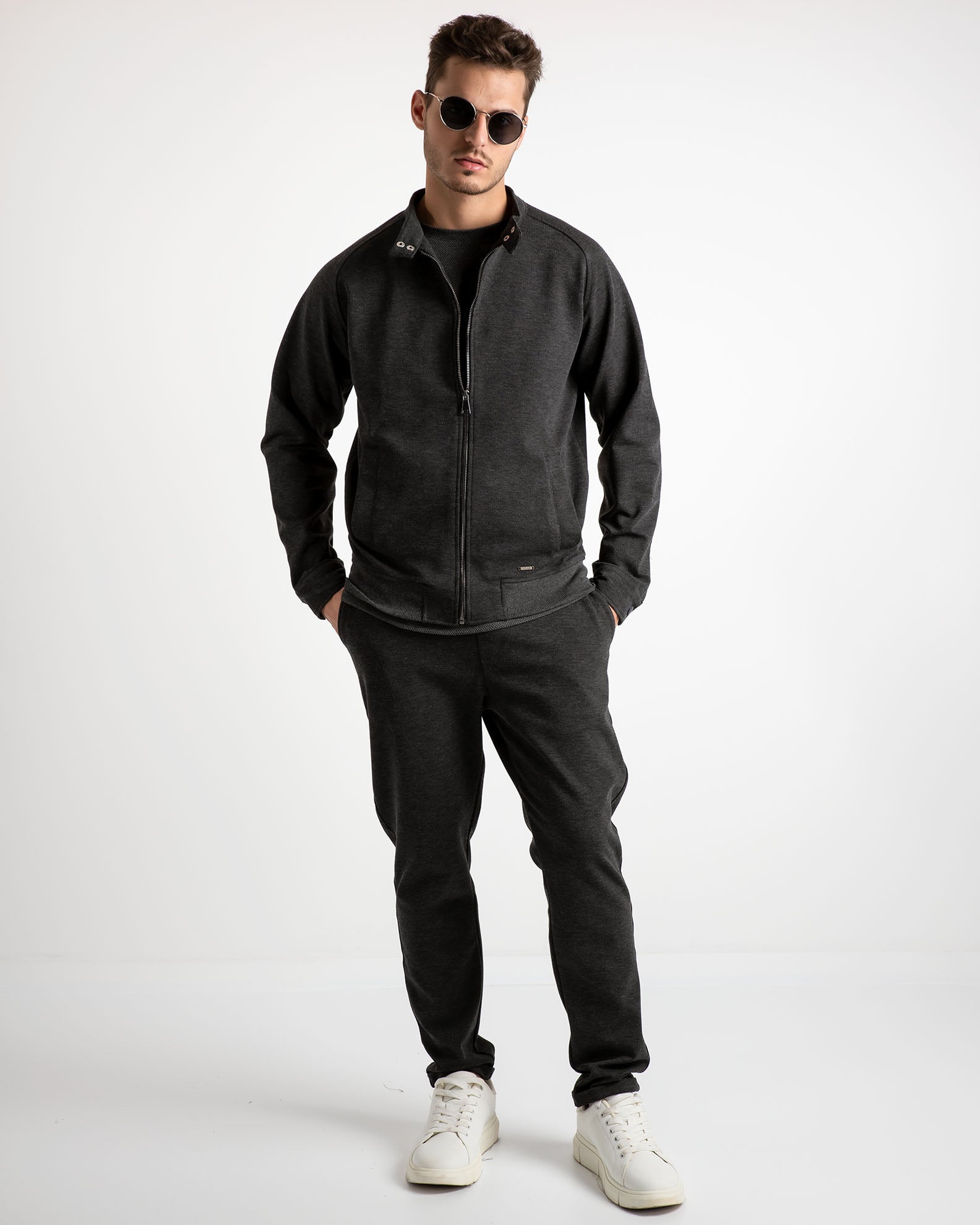 Men's pique jacket 'Hudson'-ANTRA