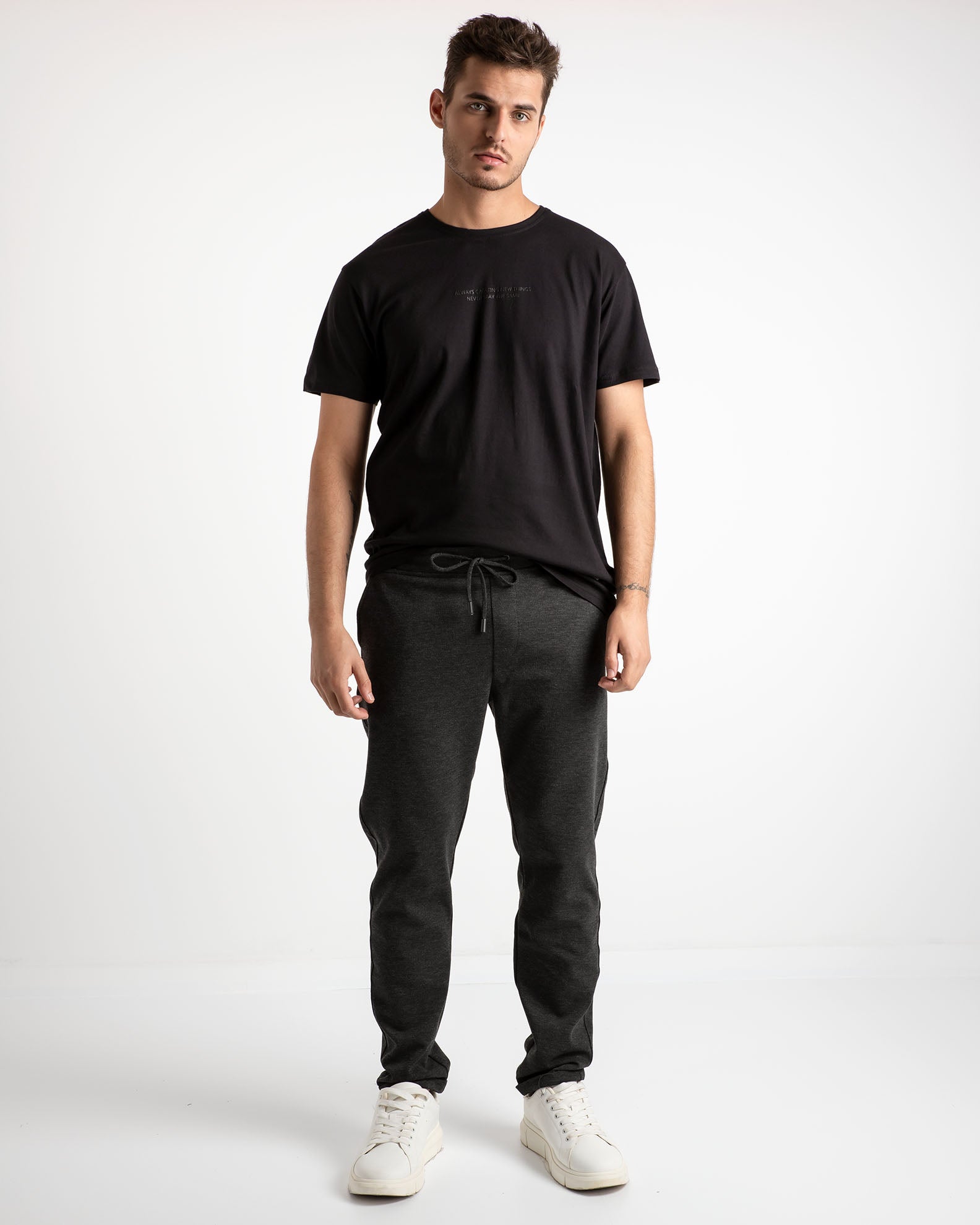 Men's 'Byron' pique trousers - ANTRA