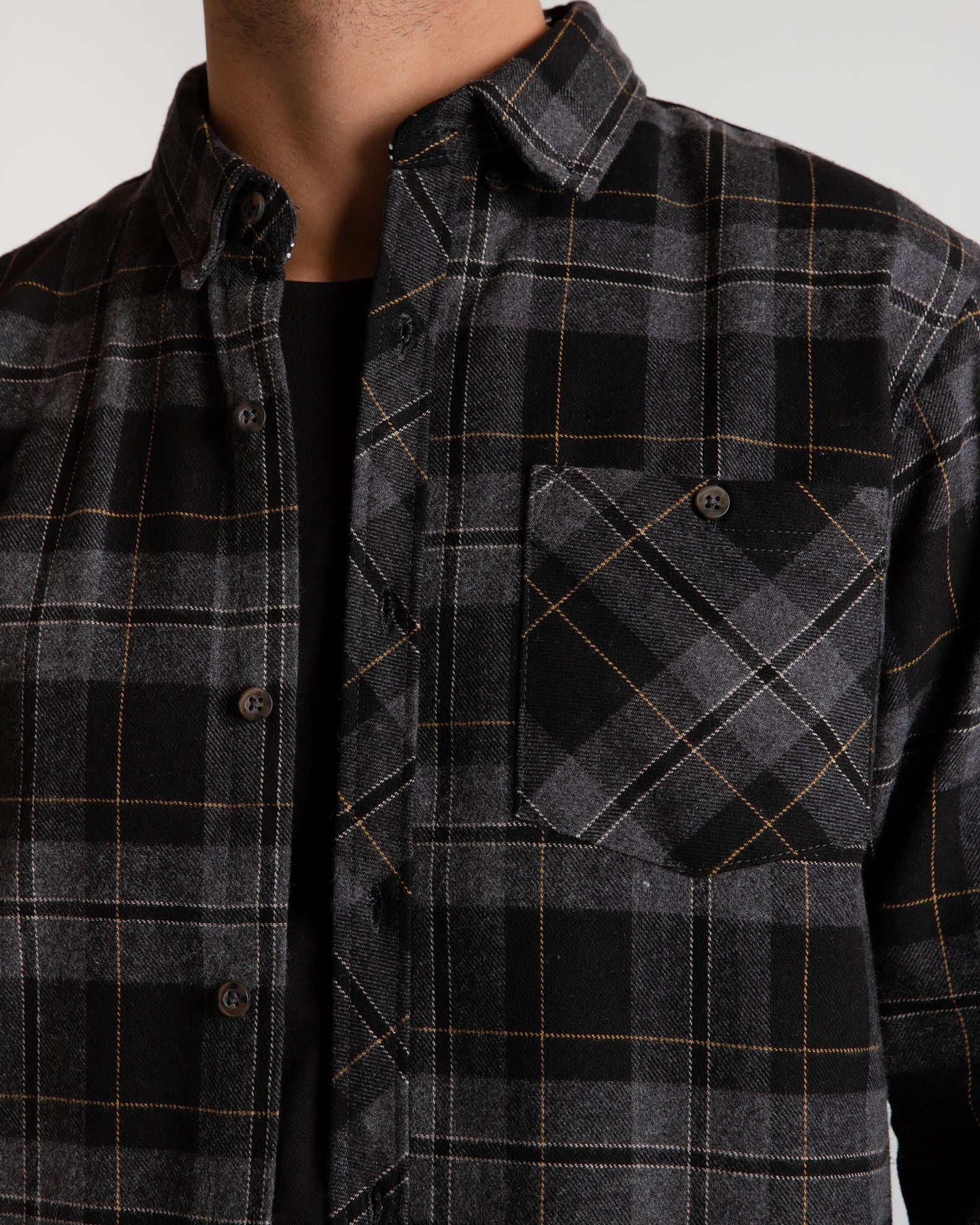 Men's shirt with check pattern 'Vagger'-COMB.2