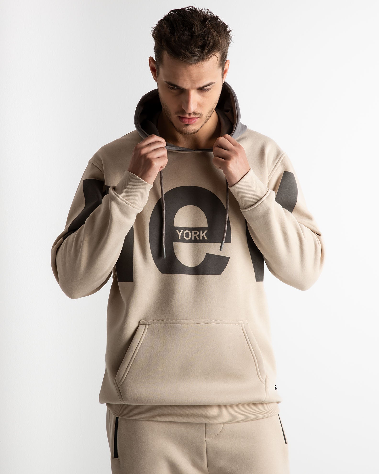 Men's sweatshirt with 'New' print-OFFWHITE