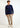 Ανδρική μπλούζα με τύπωμα "Creative"-BLUE NAVY