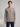 Ανδρική μπλούζα ανάγλυφη με τύπωμα standard fit 'Stay Never'-BEIGE