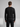 Ανδρική μπλούζα regular fit με ανάγλυφο τύπωμα 'Tastes like Weekend"-BLACK