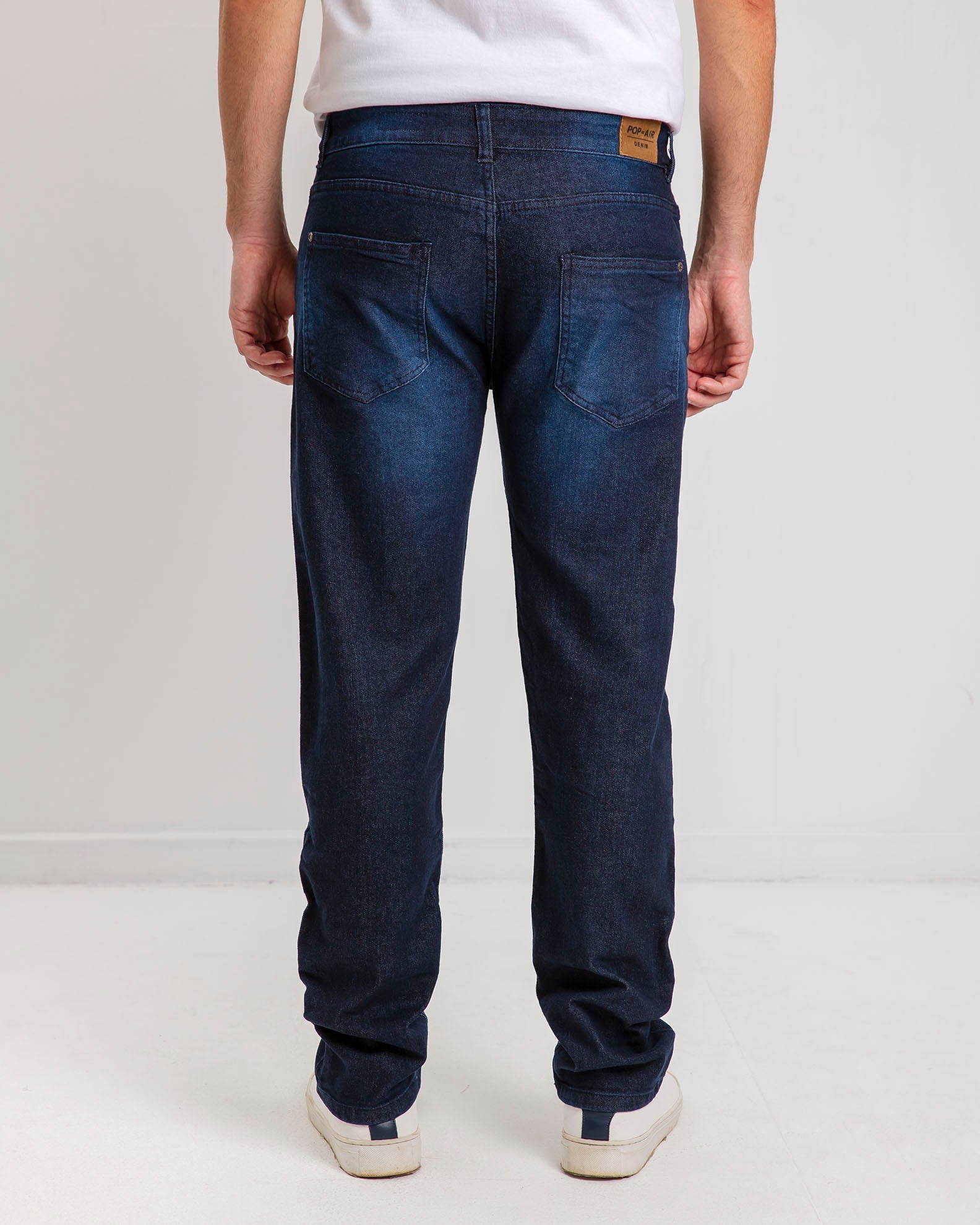 Men's stretch denim pants 'Prank'-BLUE DARK