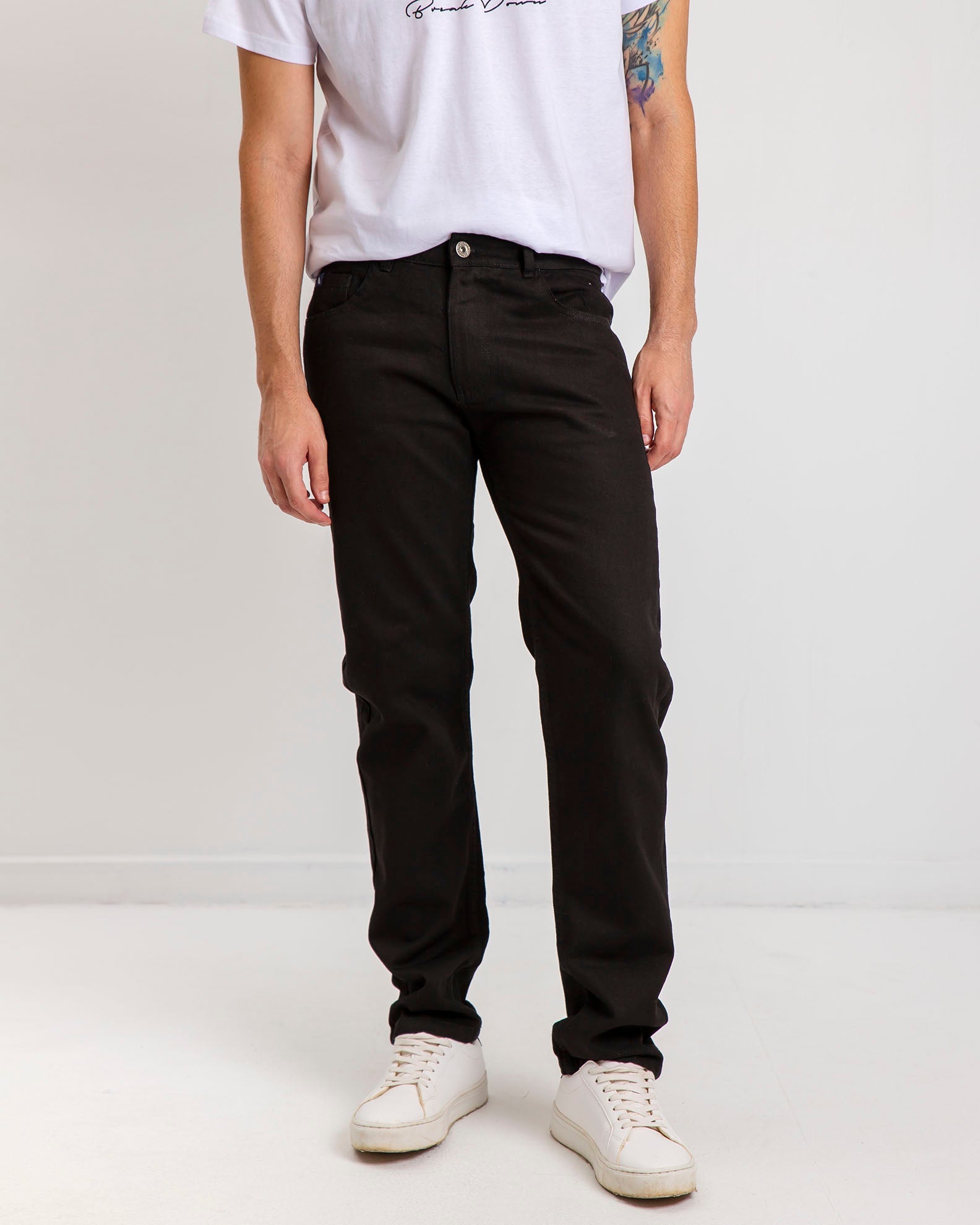 Men's Jeans 'Dinos'-BLACK