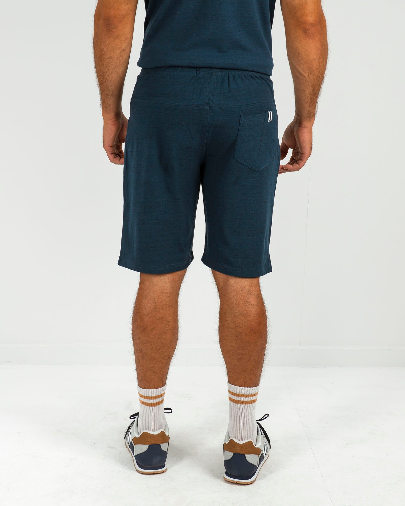 Men's Athletic Bermuda Shorts 'Grayson'-BLUE