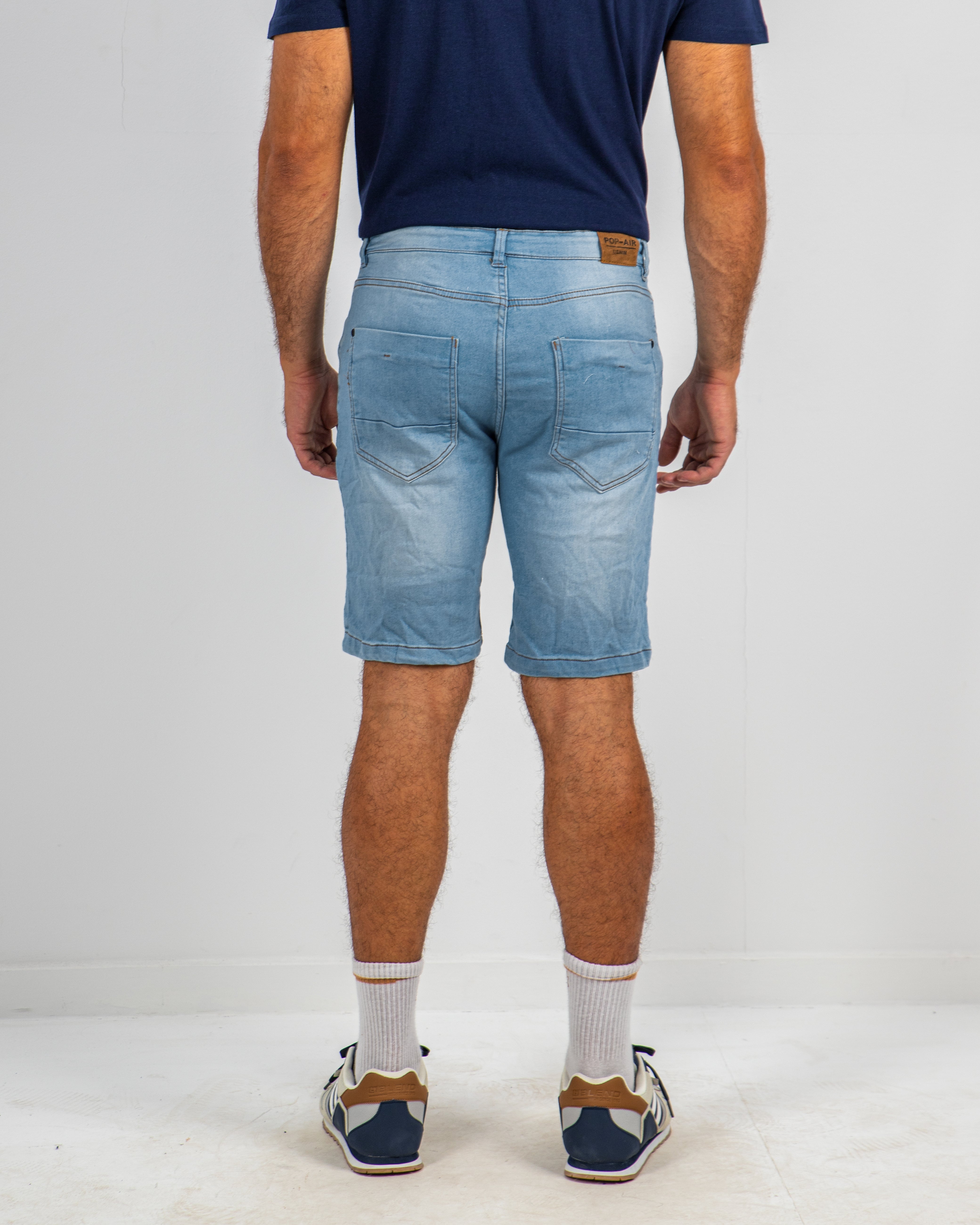 Men's Bermuda Denim 'Leonardo'-BLUE