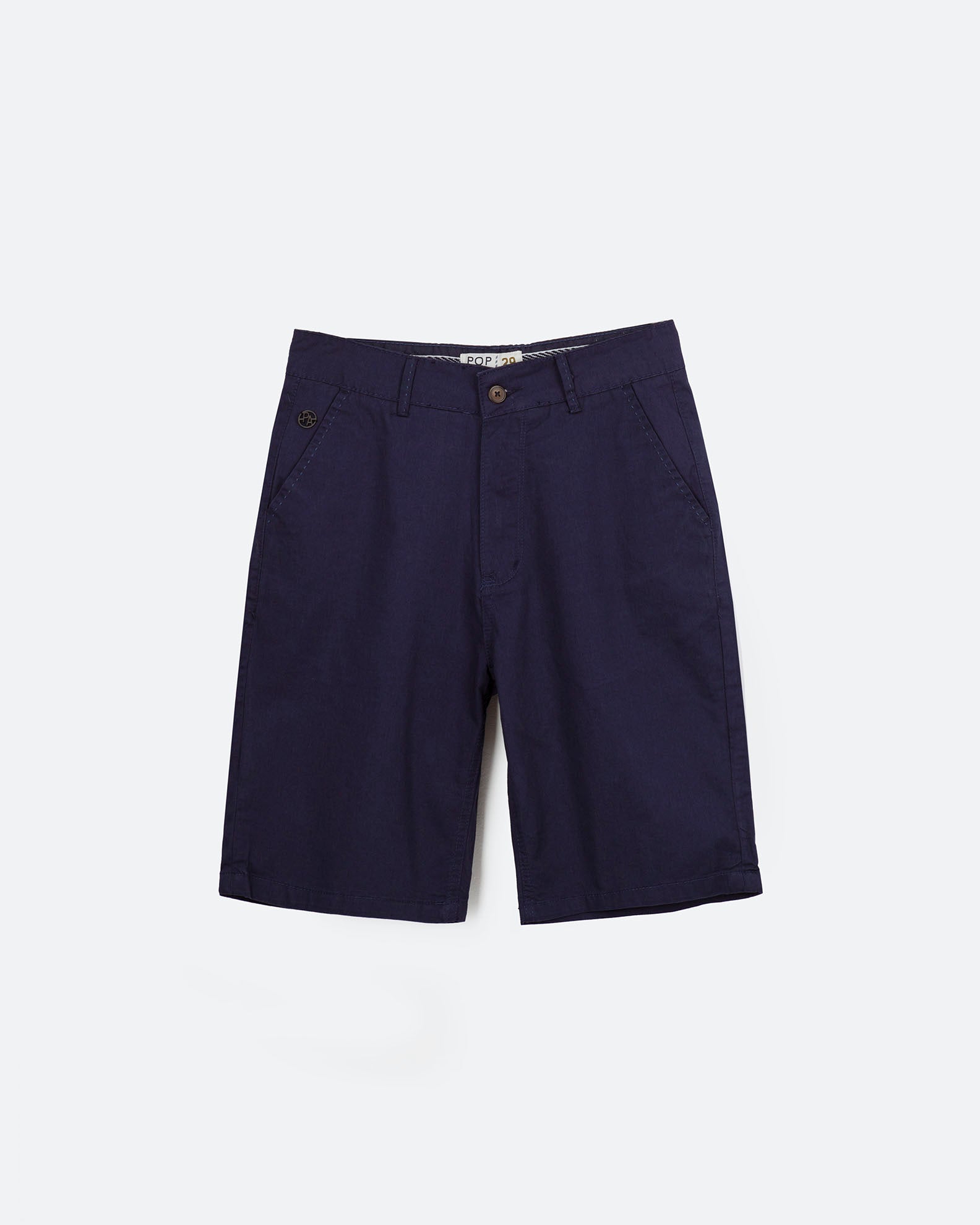 Men's Bermuda Chino 'Ciardo'-BLUE NAVY