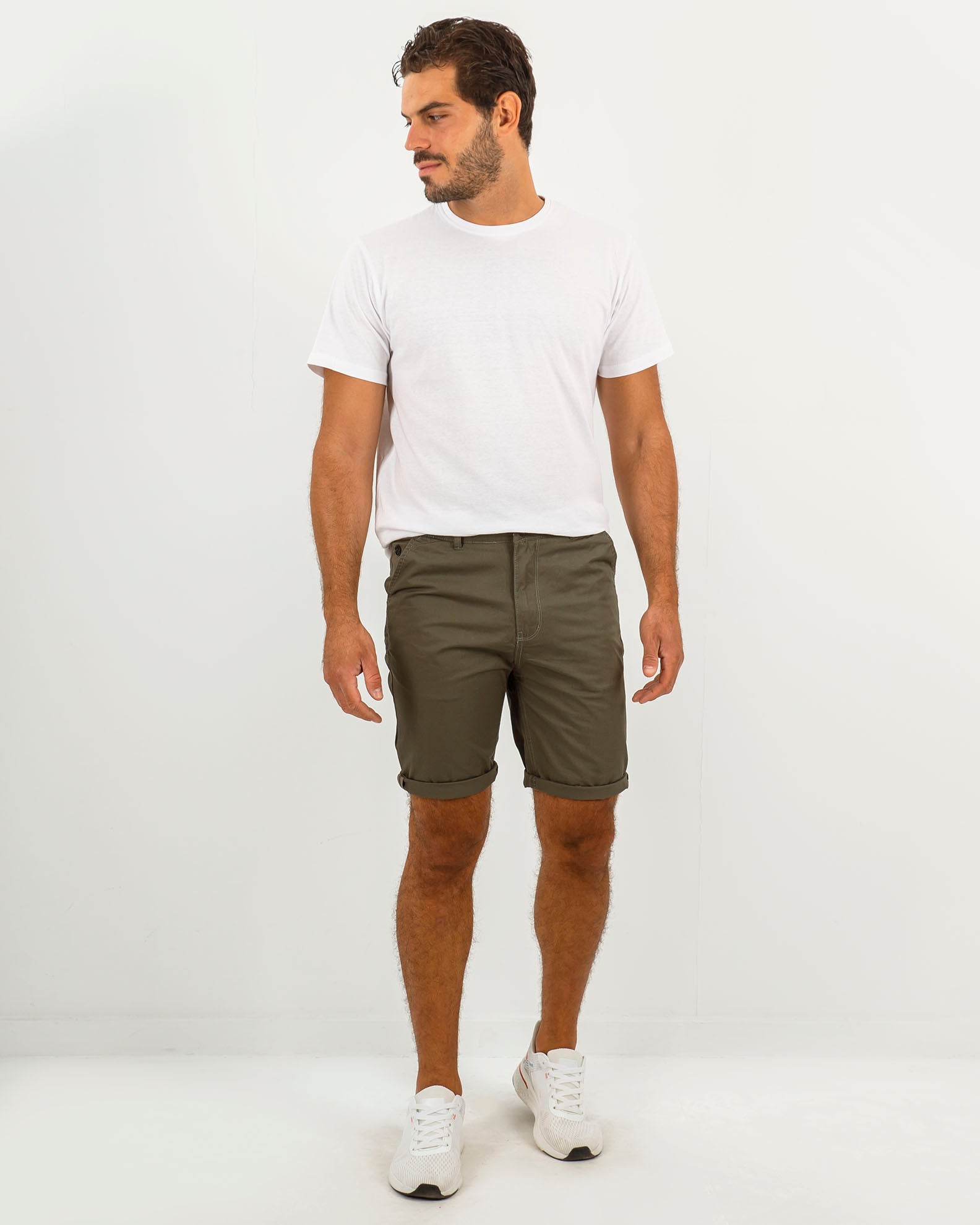 Men's Bermuda Chino 'Ciardo'-KHAKI