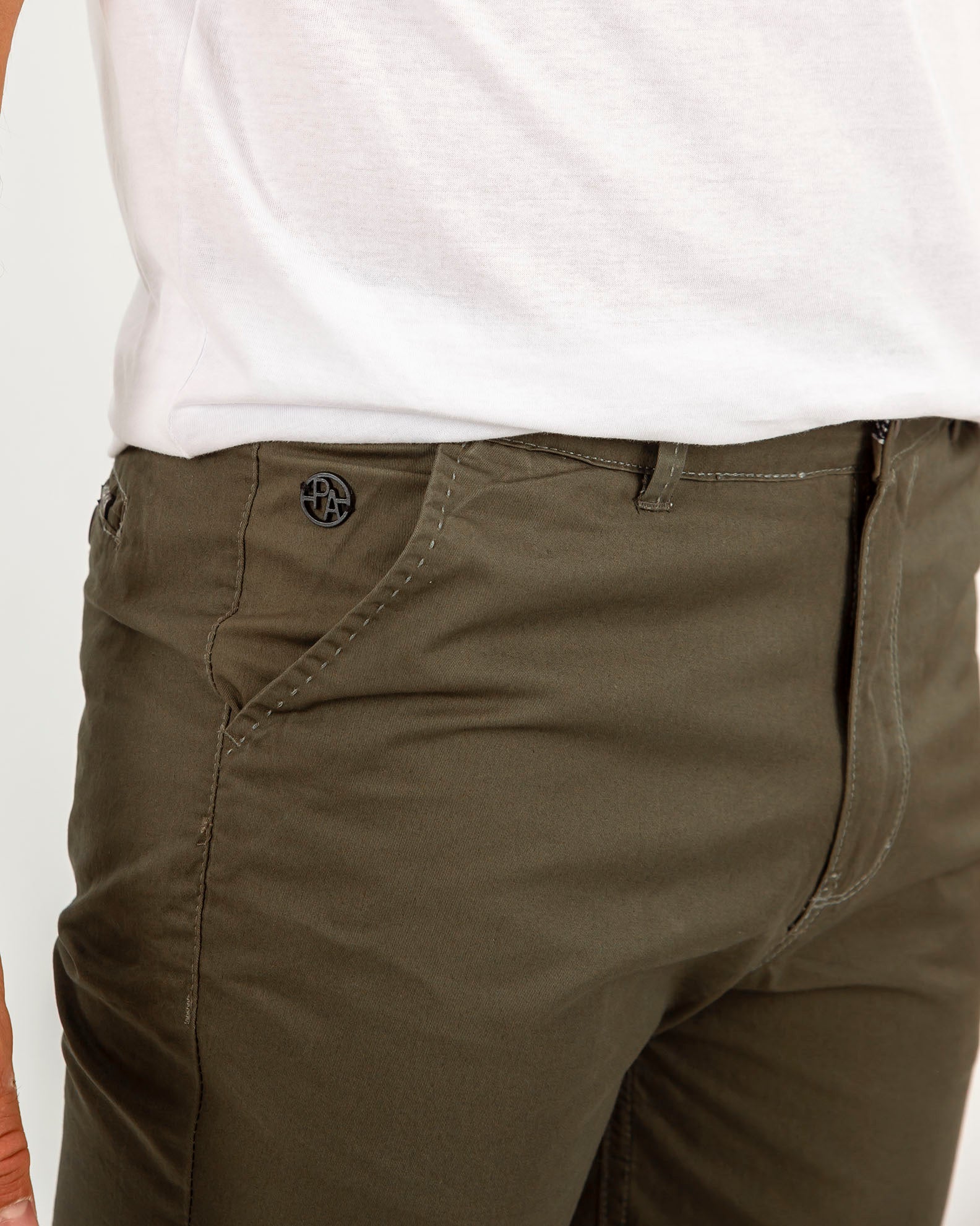 Men's Bermuda Chino 'Ciardo'-KHAKI