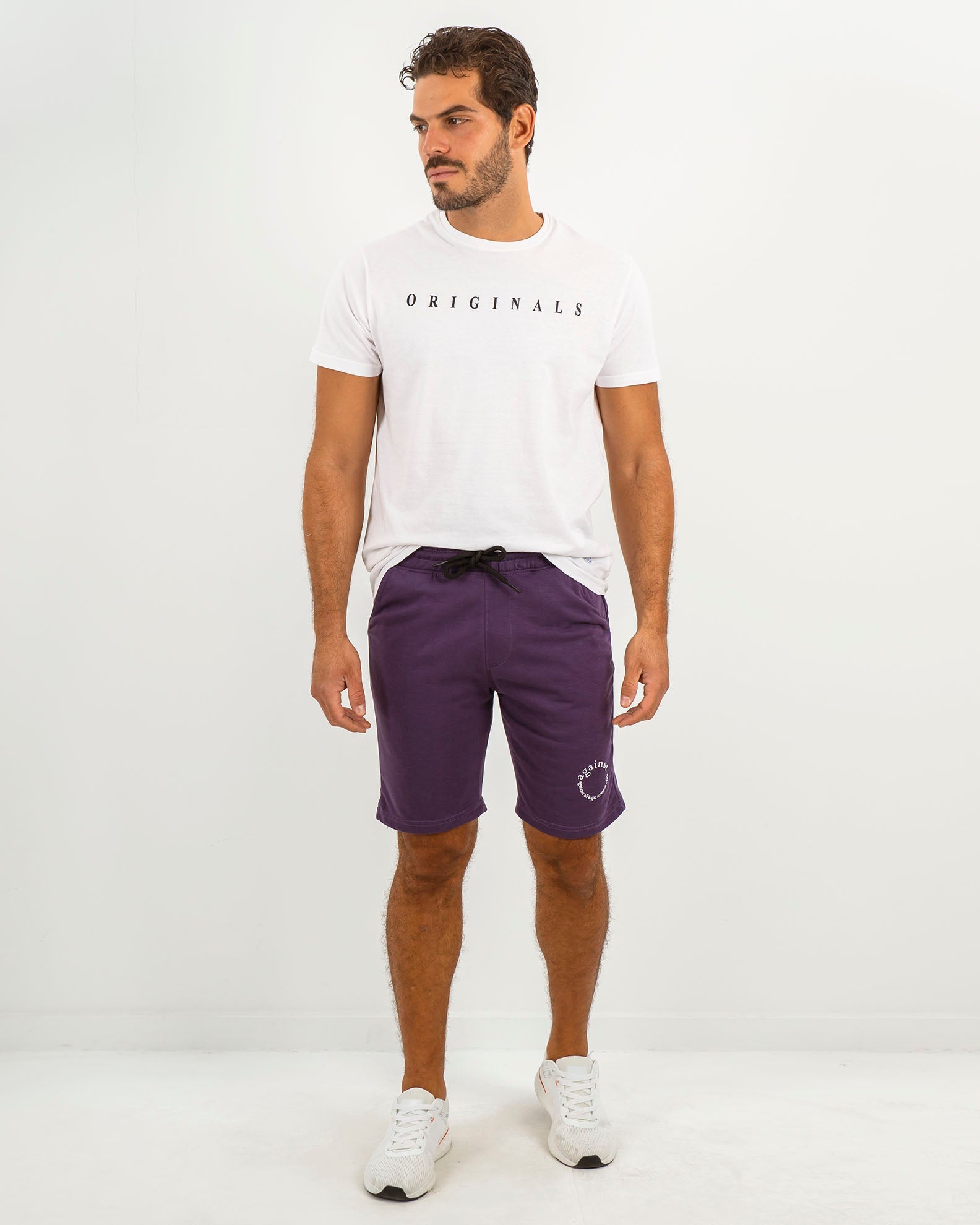 Men's Sports Shorts 'Fotis'-PURPLE