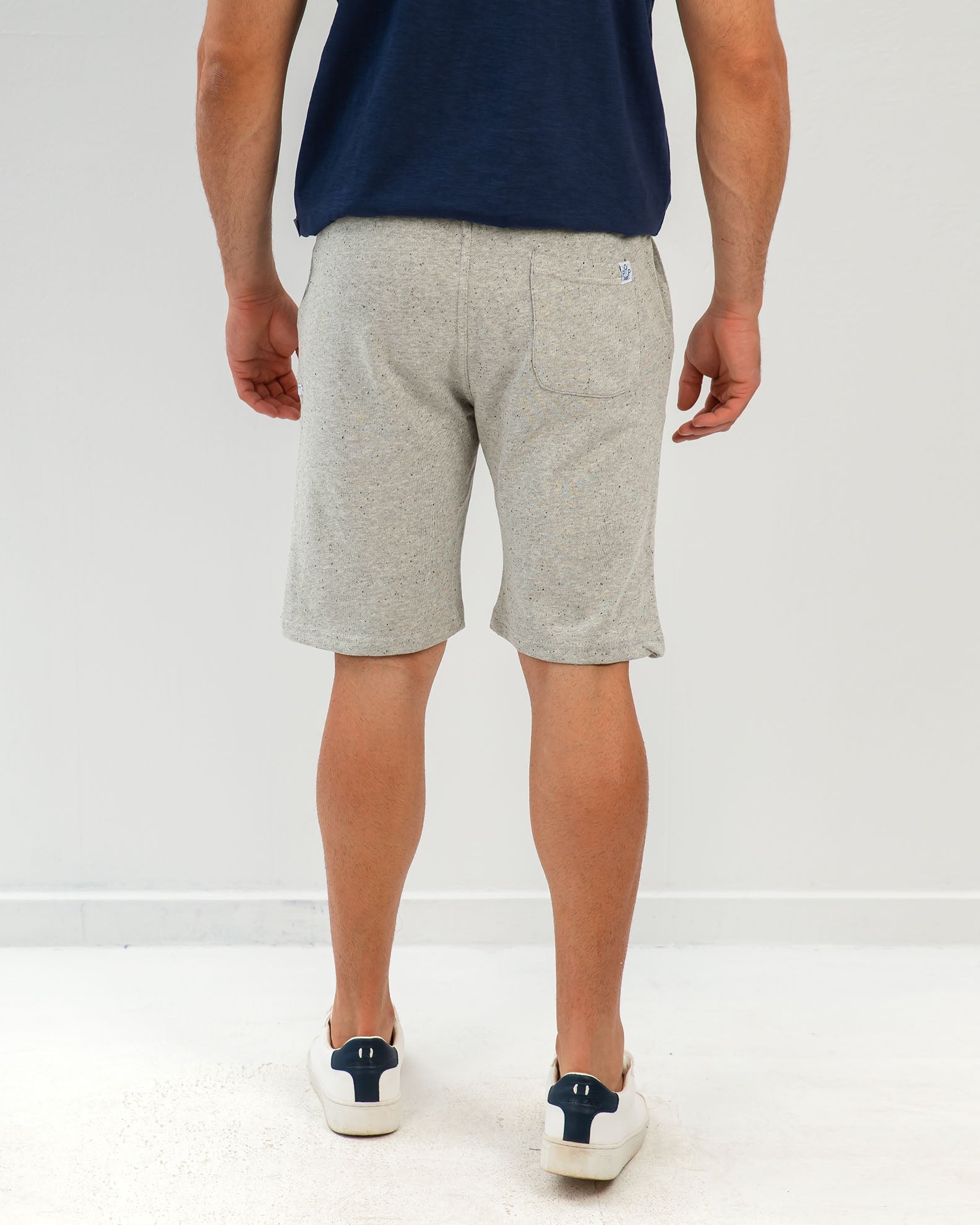 Men's Sports Bermuda Shorts 'Edoardo'-GREY MELANGE