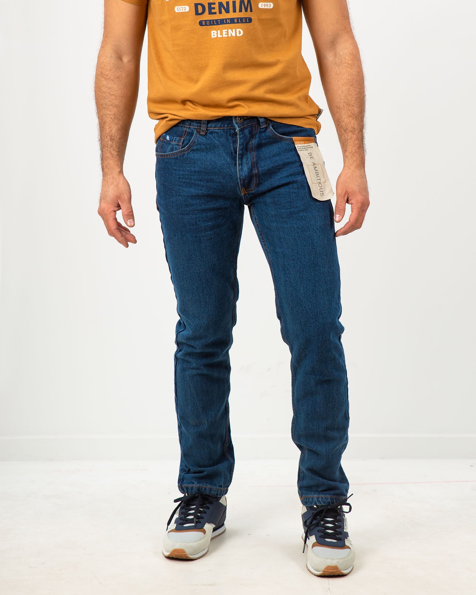 Men's Jeans 'Dinos'-BLUE