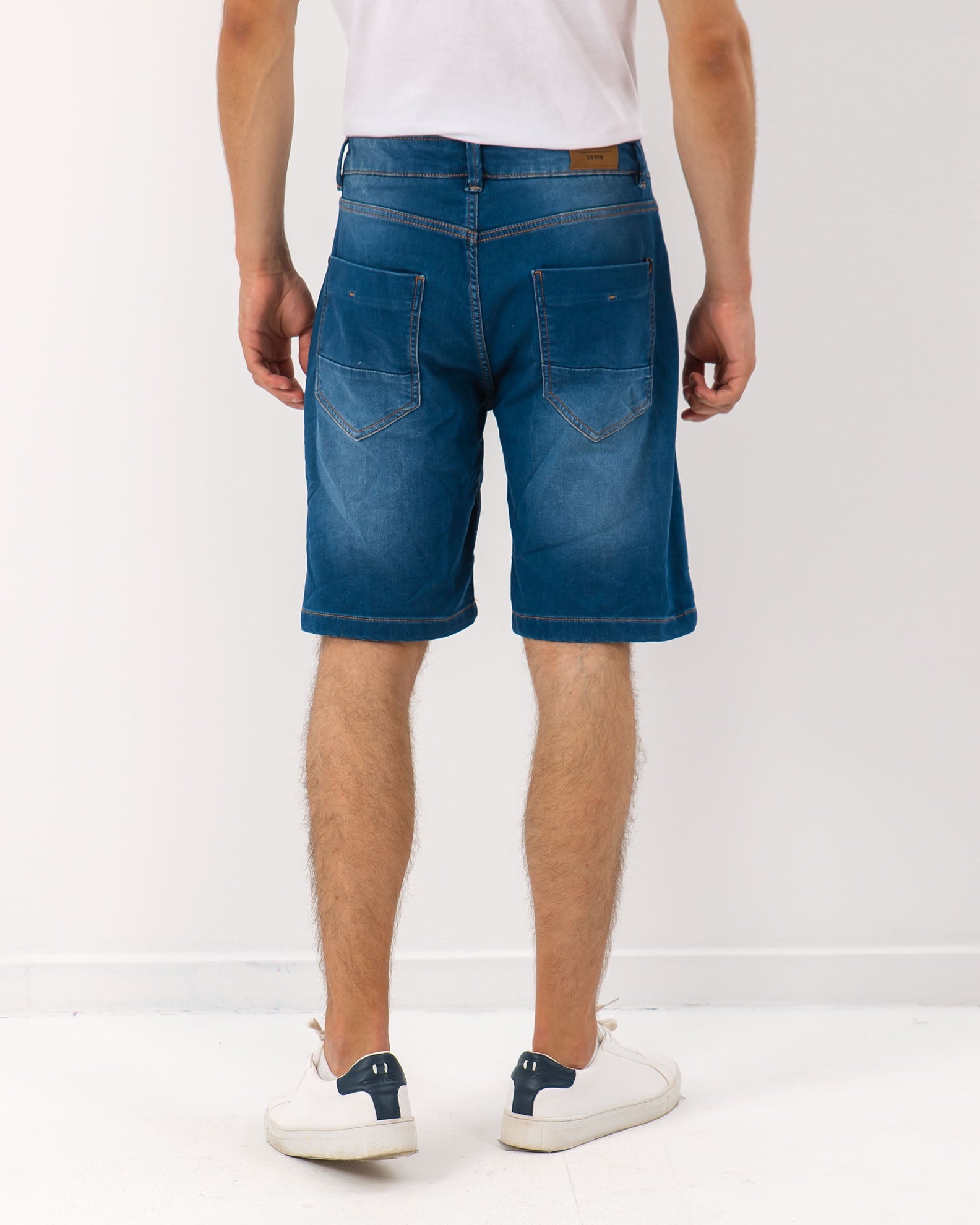 Men's Bermuda Denim 'Mauricio'-BLUE DENIM