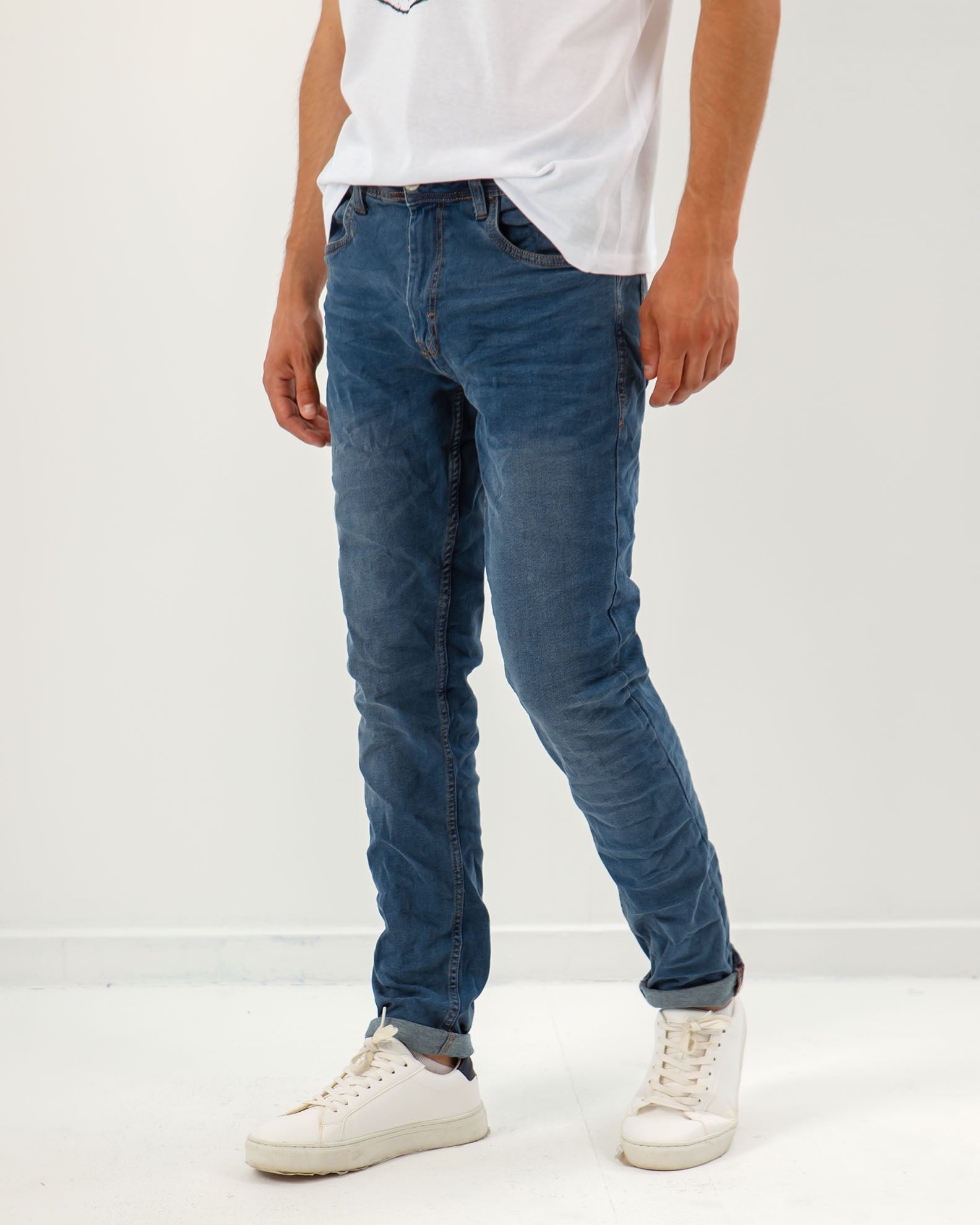 Men's Jeans 'Hercules'-BLUE DENIM