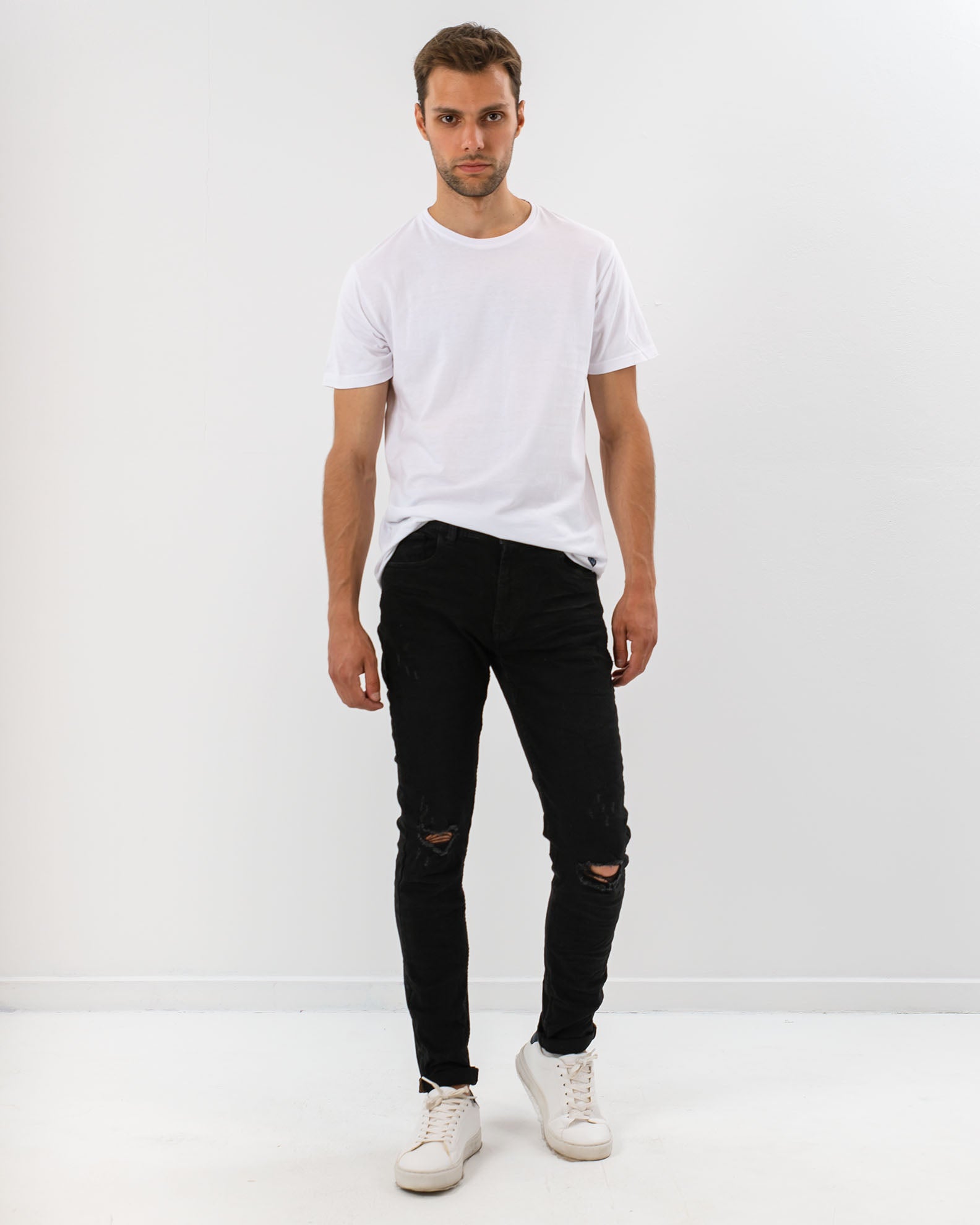 Men's Jeans 'Orestis'-BLACK