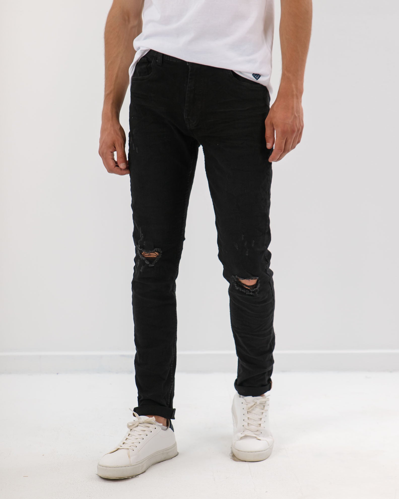 Men's Jeans 'Orestis'-BLACK