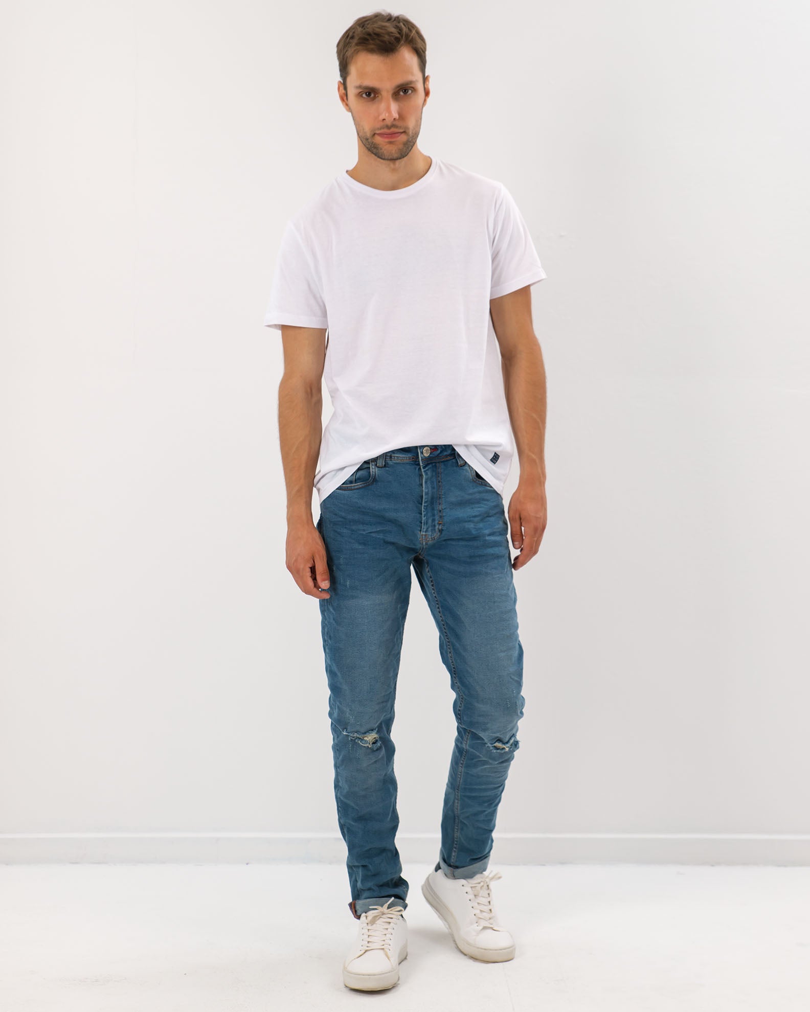 Men's Jeans 'Orestis'-BLUE DENIM