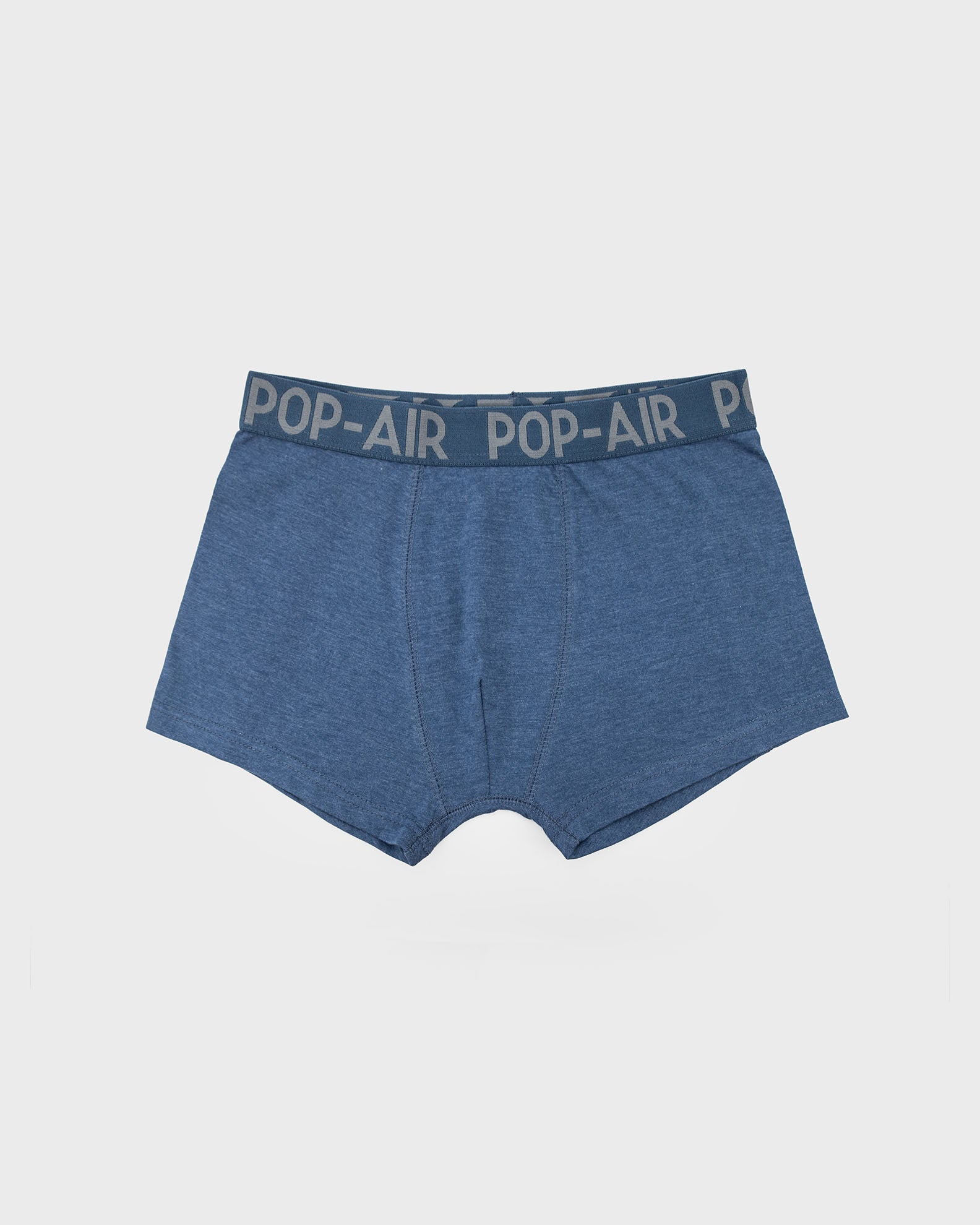 Basic Boxer Shorts-DENIM BLUE