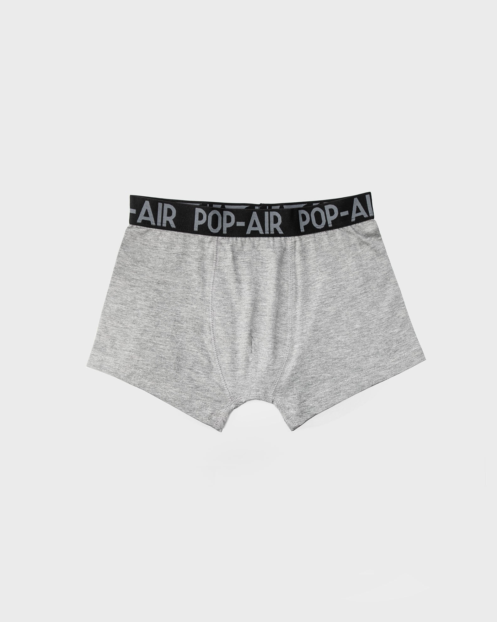 Basic Boxer Shorts-GREY MELANGE