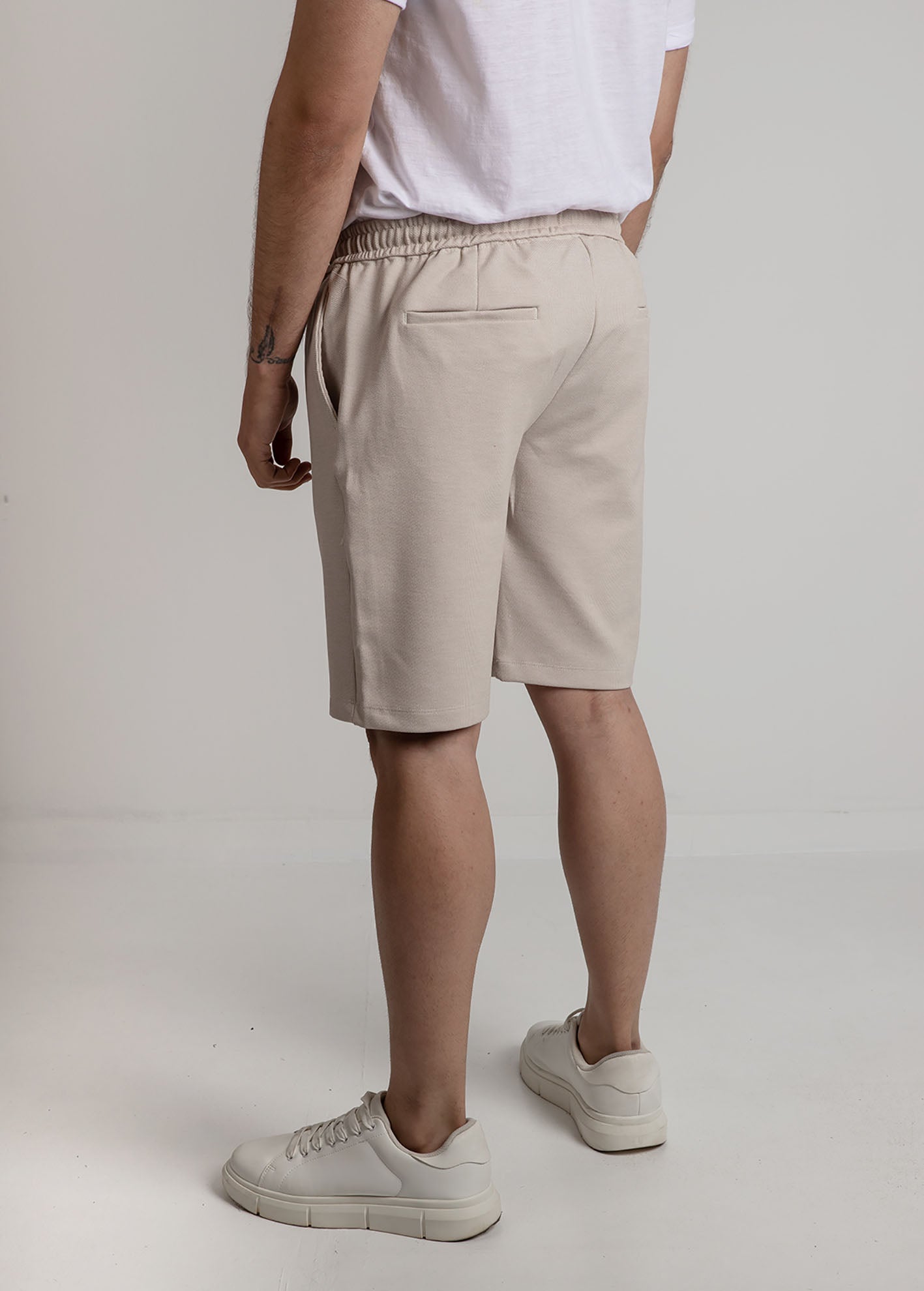 Ανδρική βερμούδα casual 'Pearson'-BEIGE LIGHT