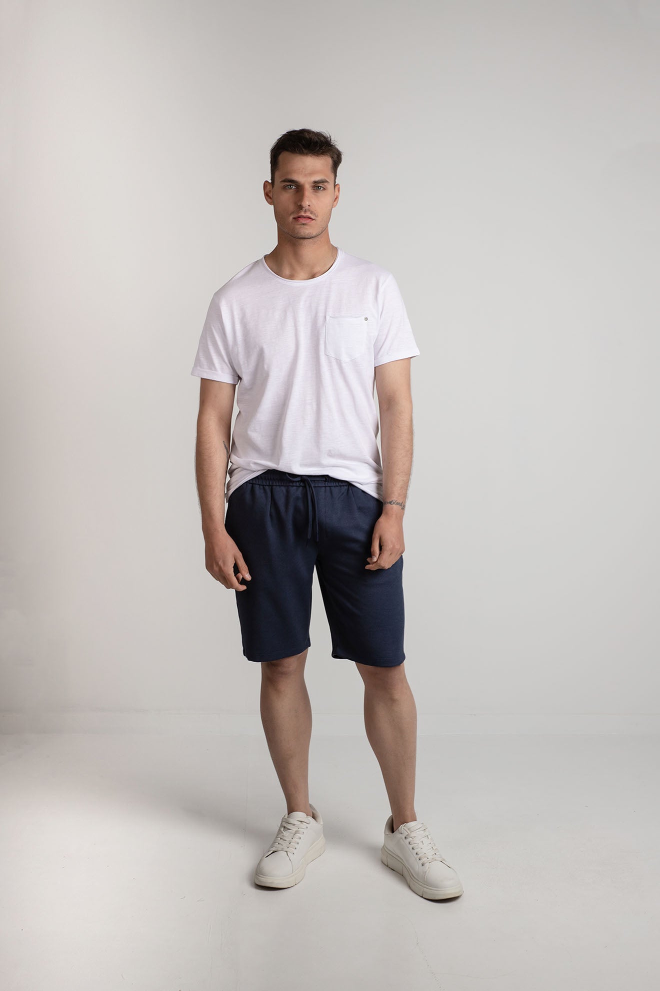 Ανδρική βερμούδα casual 'Pearson'-DENIM