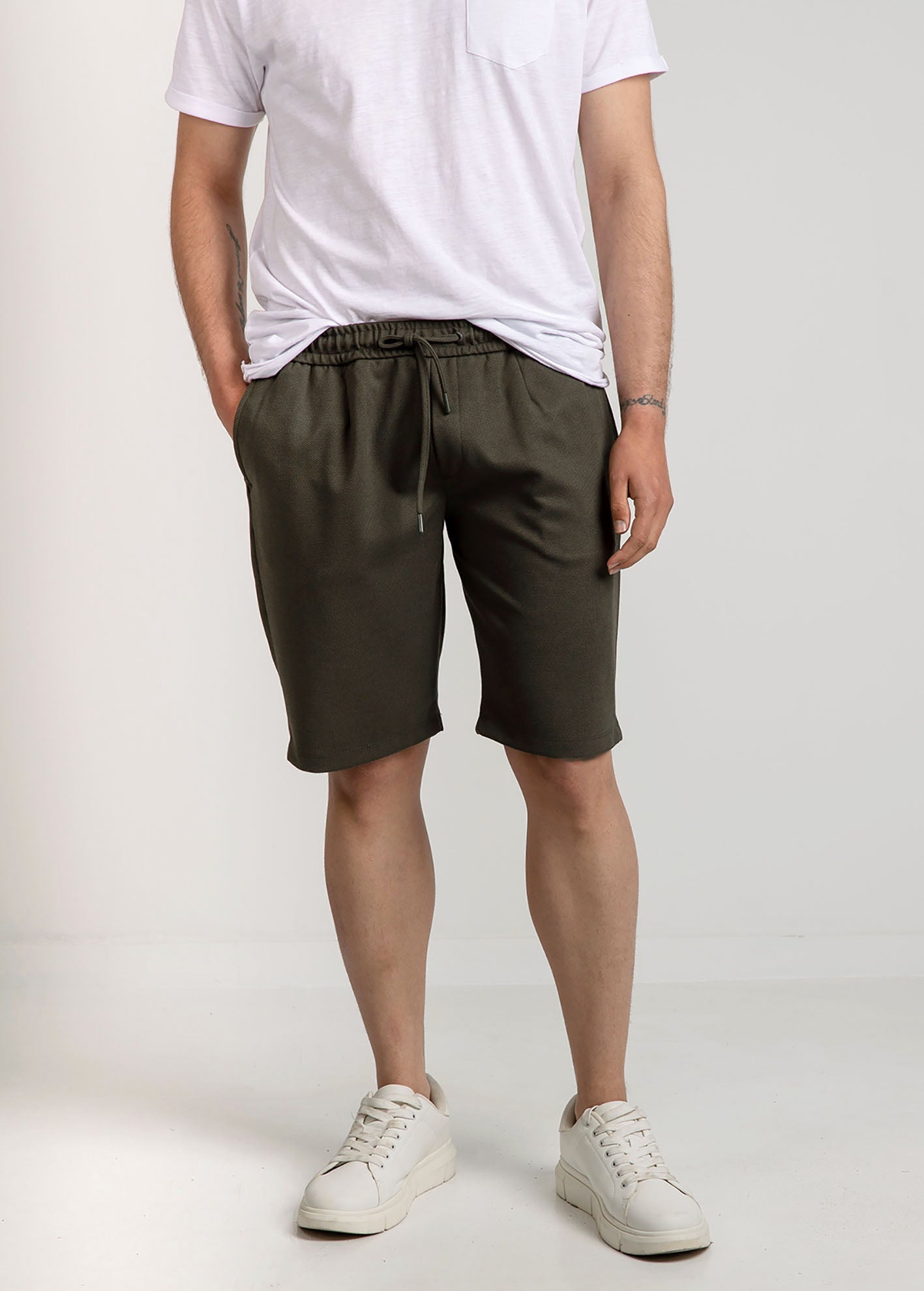 Ανδρική βερμούδα casual 'Pearson'-KHAKI