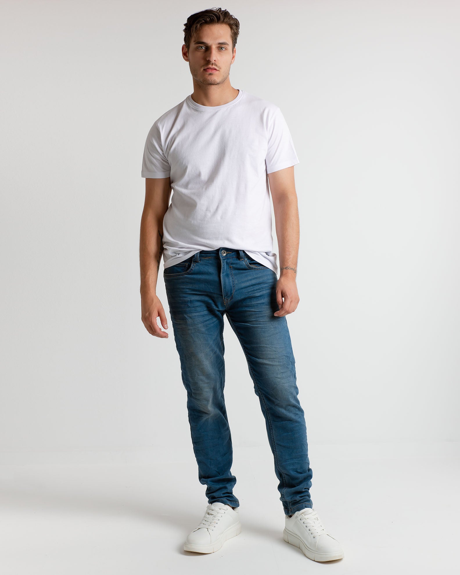 Men's jeans 'Scotty'-BLUE DENIM