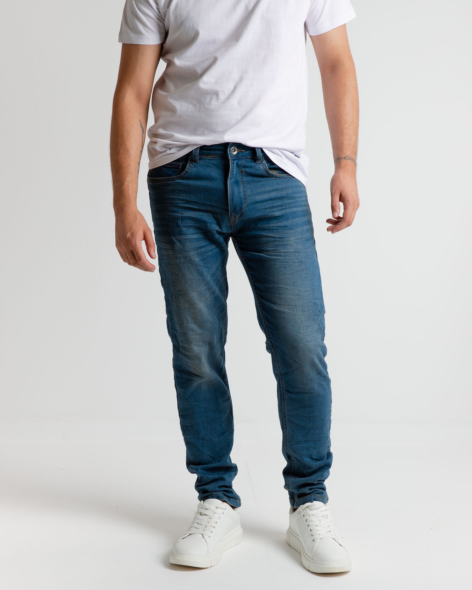 Men's jeans 'Scotty'-BLUE DENIM