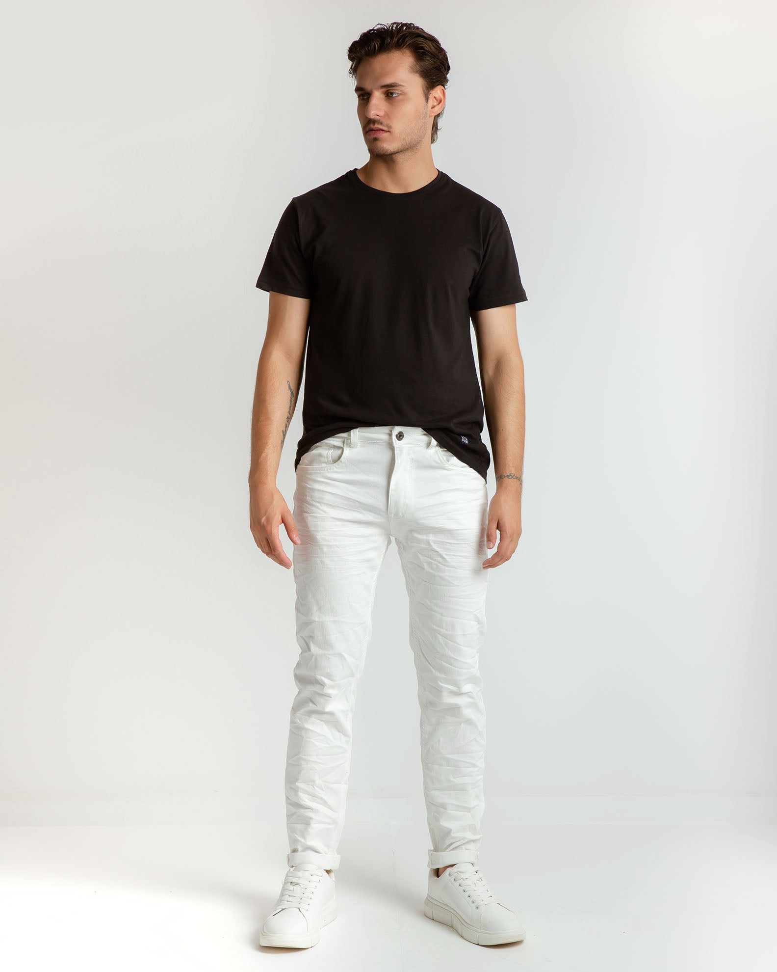 Men's jeans 'Scotty'-WHITE