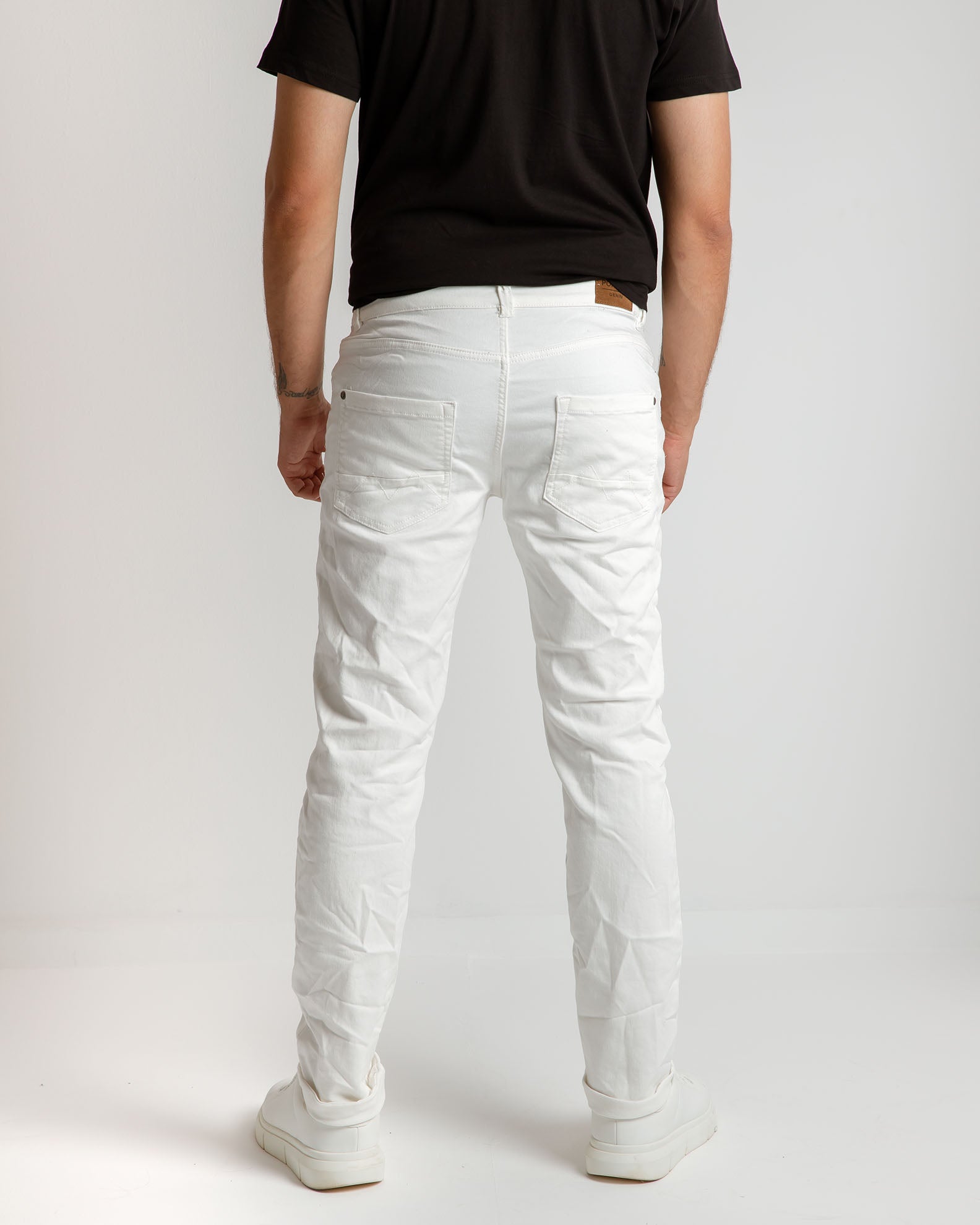 Men's jeans 'Scotty'-WHITE