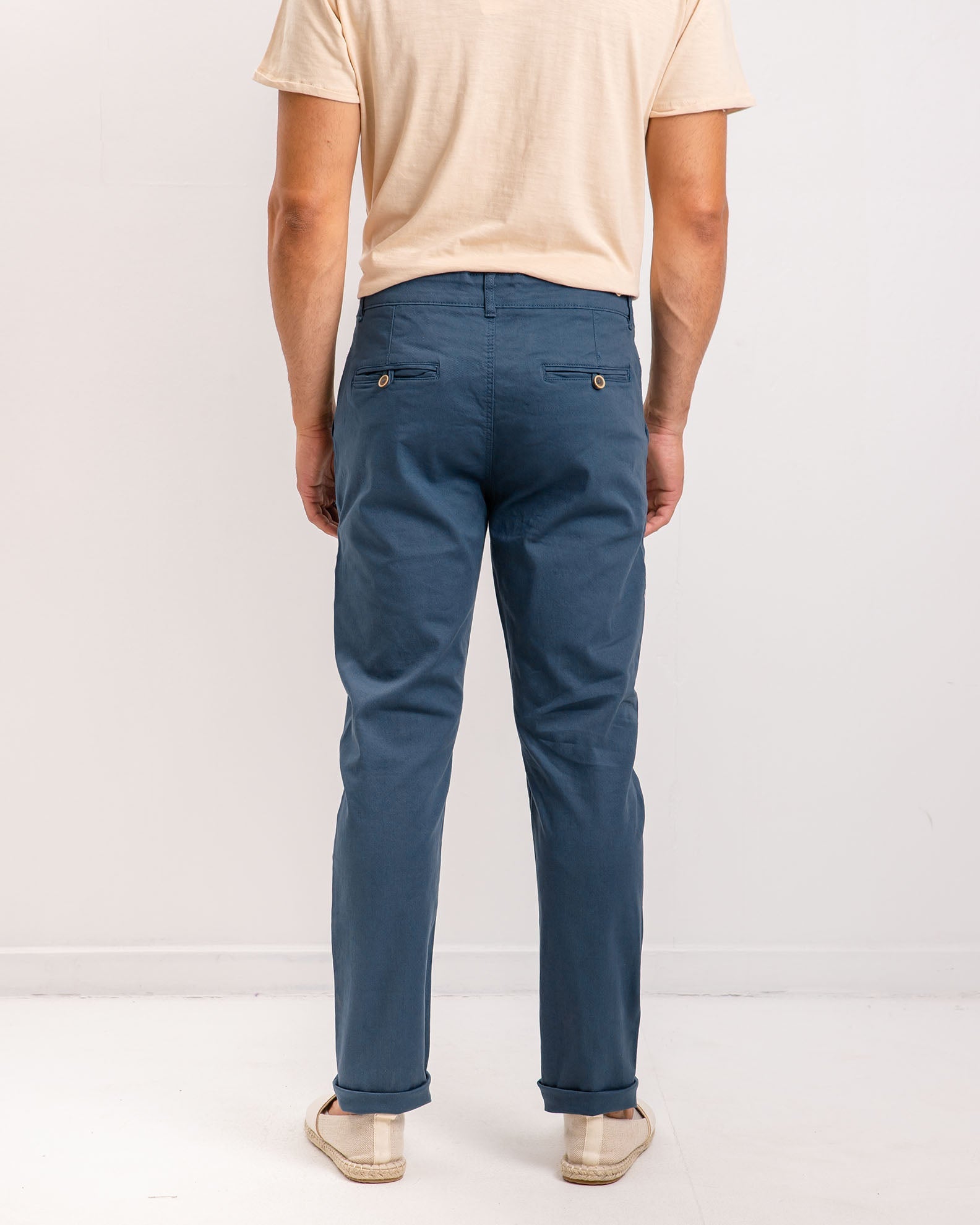 Men's chinos 'Iasonas'-BLUE