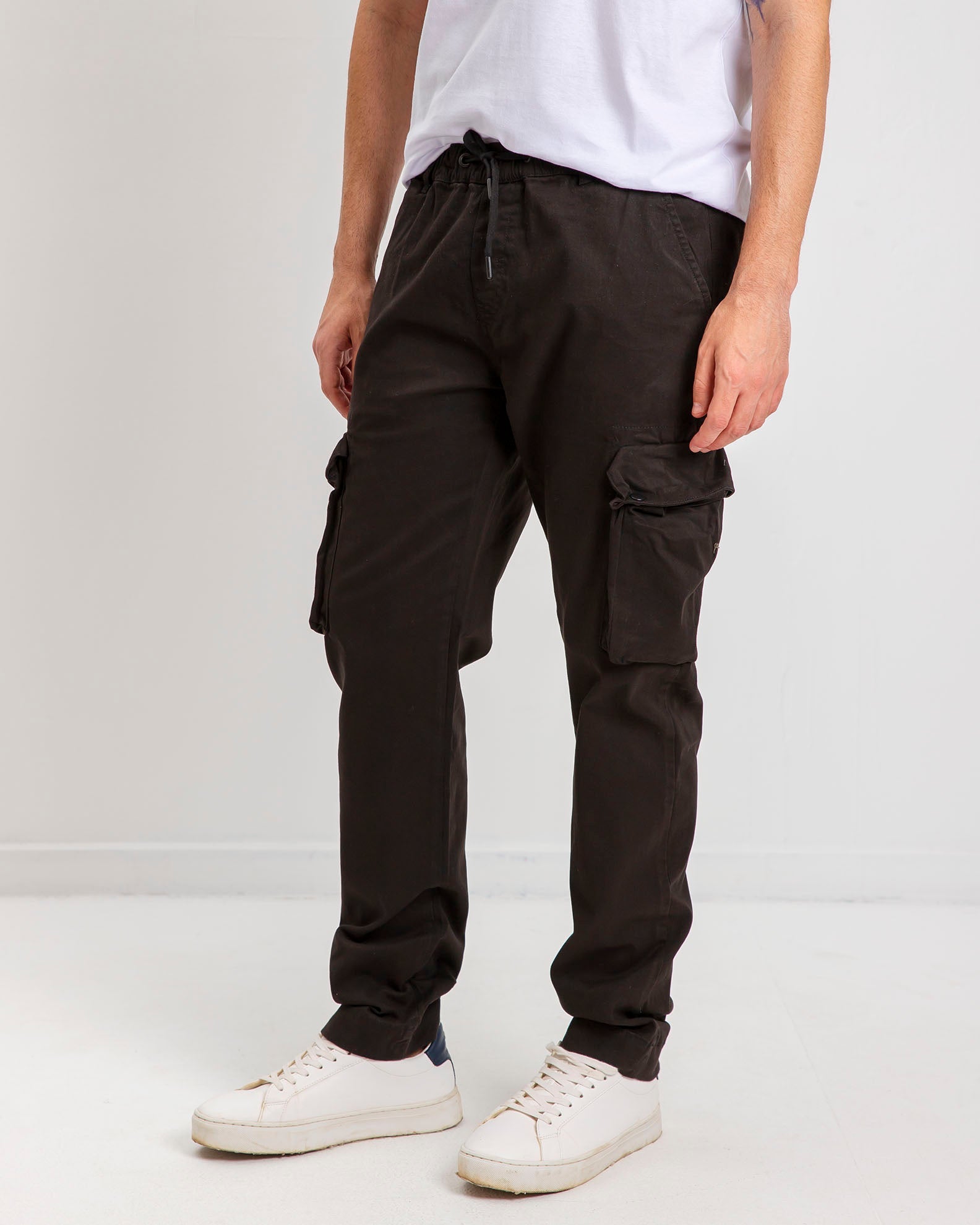 Men's Cargo Pants 'Norman'-BLACK