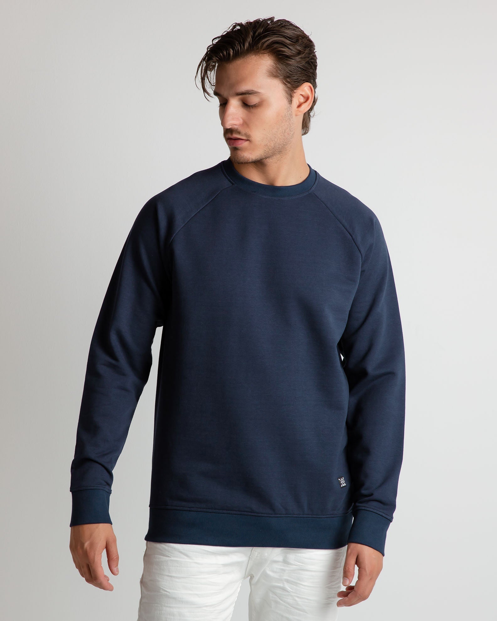 Men's Sweatshirt 'Renos'-BLUE NAVY