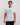 Men's short-sleeved shirt with 'Headphones' print-WHITE