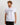 Men's short-sleeved top with 'Attitude' print-WHITE